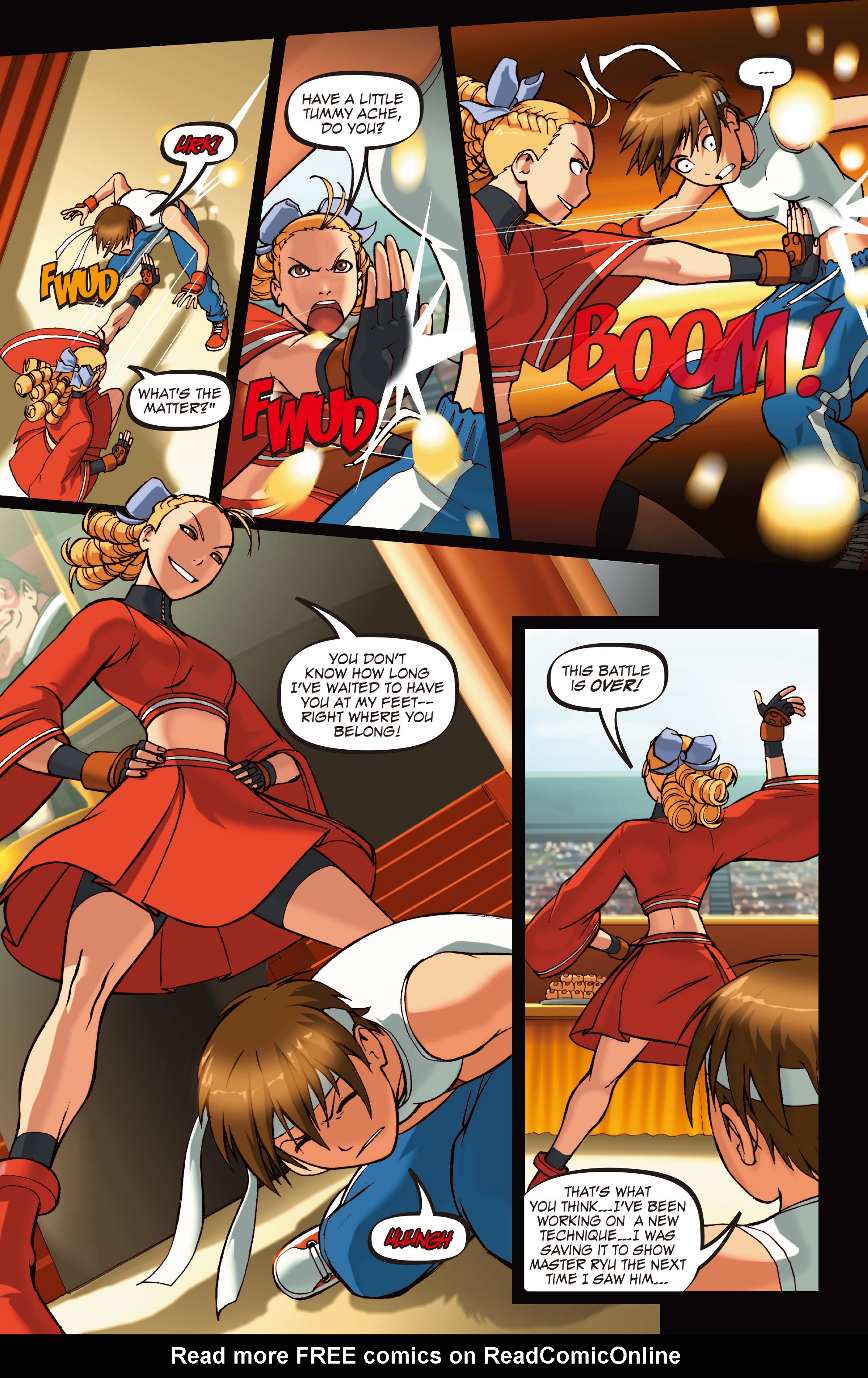 Read online Street Fighter Legends: Sakura comic -  Issue #4 - 12