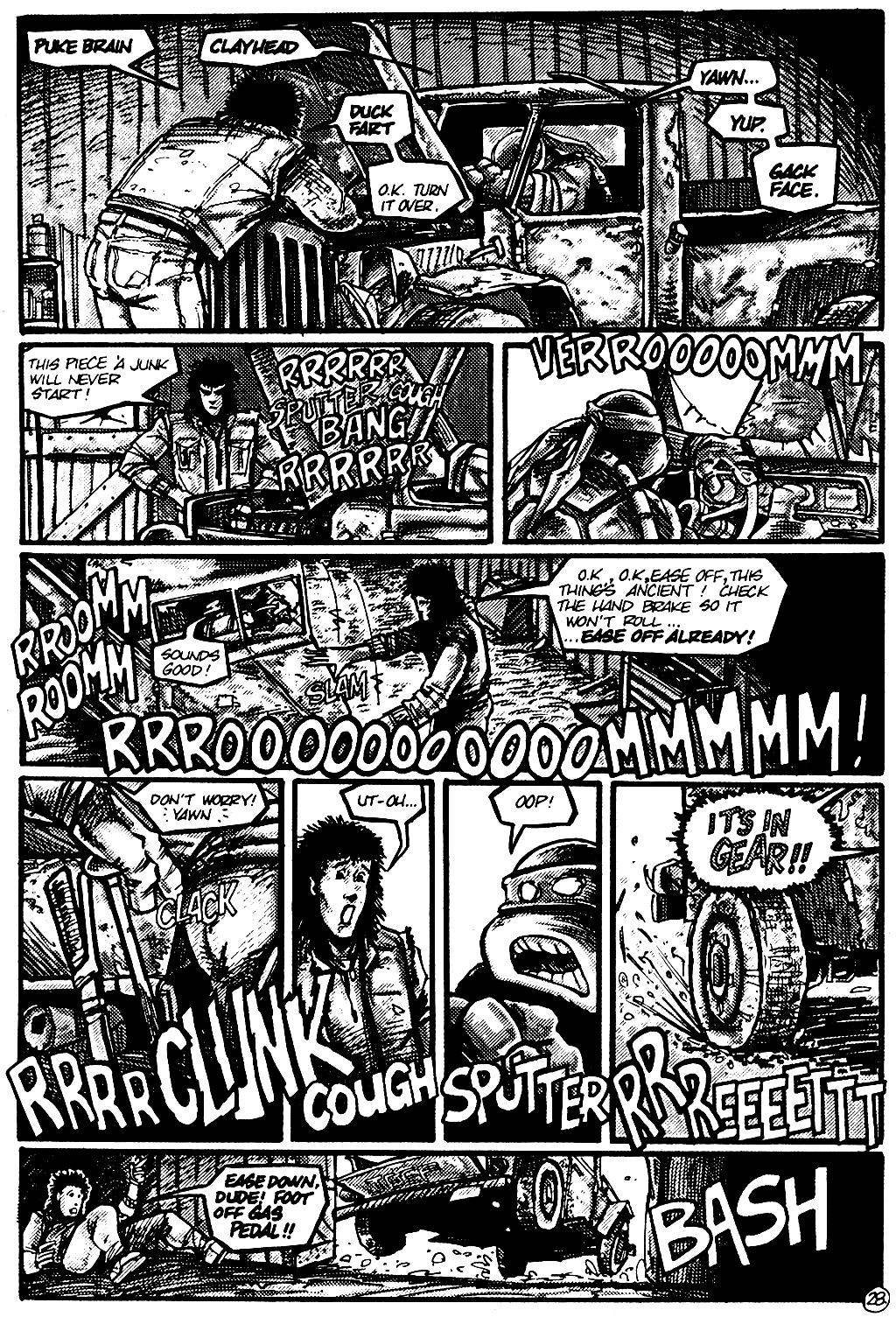 Read online Teenage Mutant Ninja Turtles (1984) comic -  Issue #11 - 29