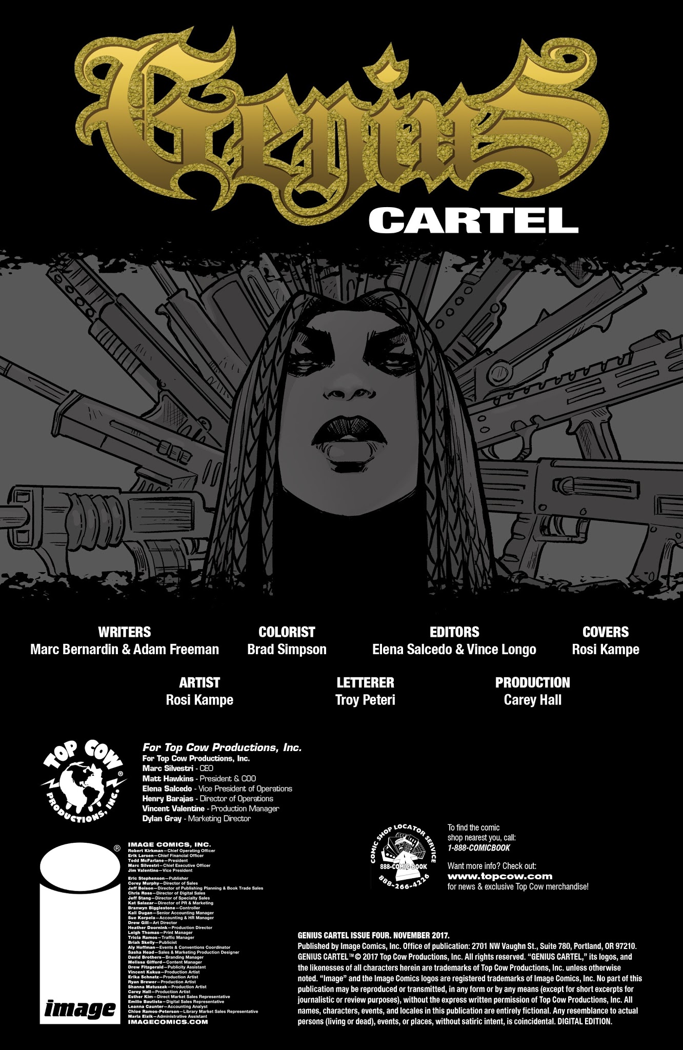 Read online Genius: Cartel comic -  Issue #4 - 2