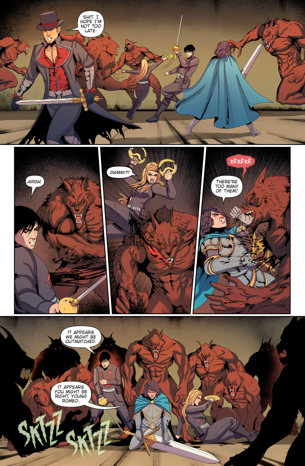 Read online Wolvenheart comic -  Issue #13 - 21