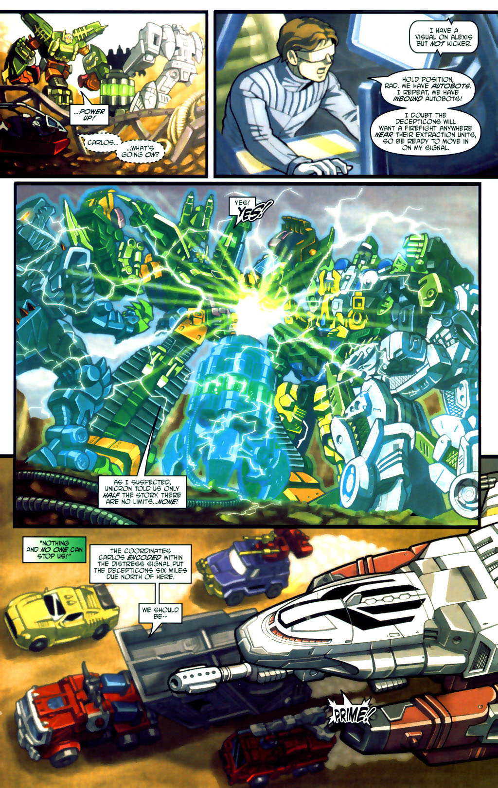Read online Transformers Energon comic -  Issue #22 - 10