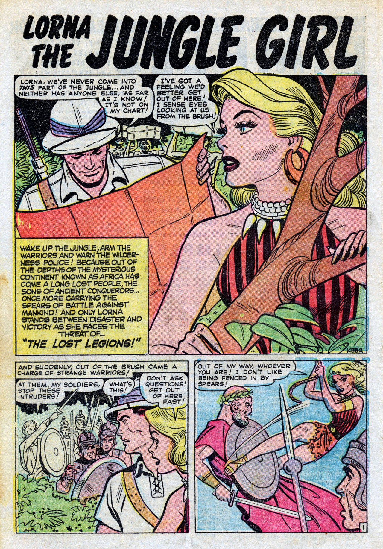 Read online Lorna, The Jungle Girl comic -  Issue #23 - 10