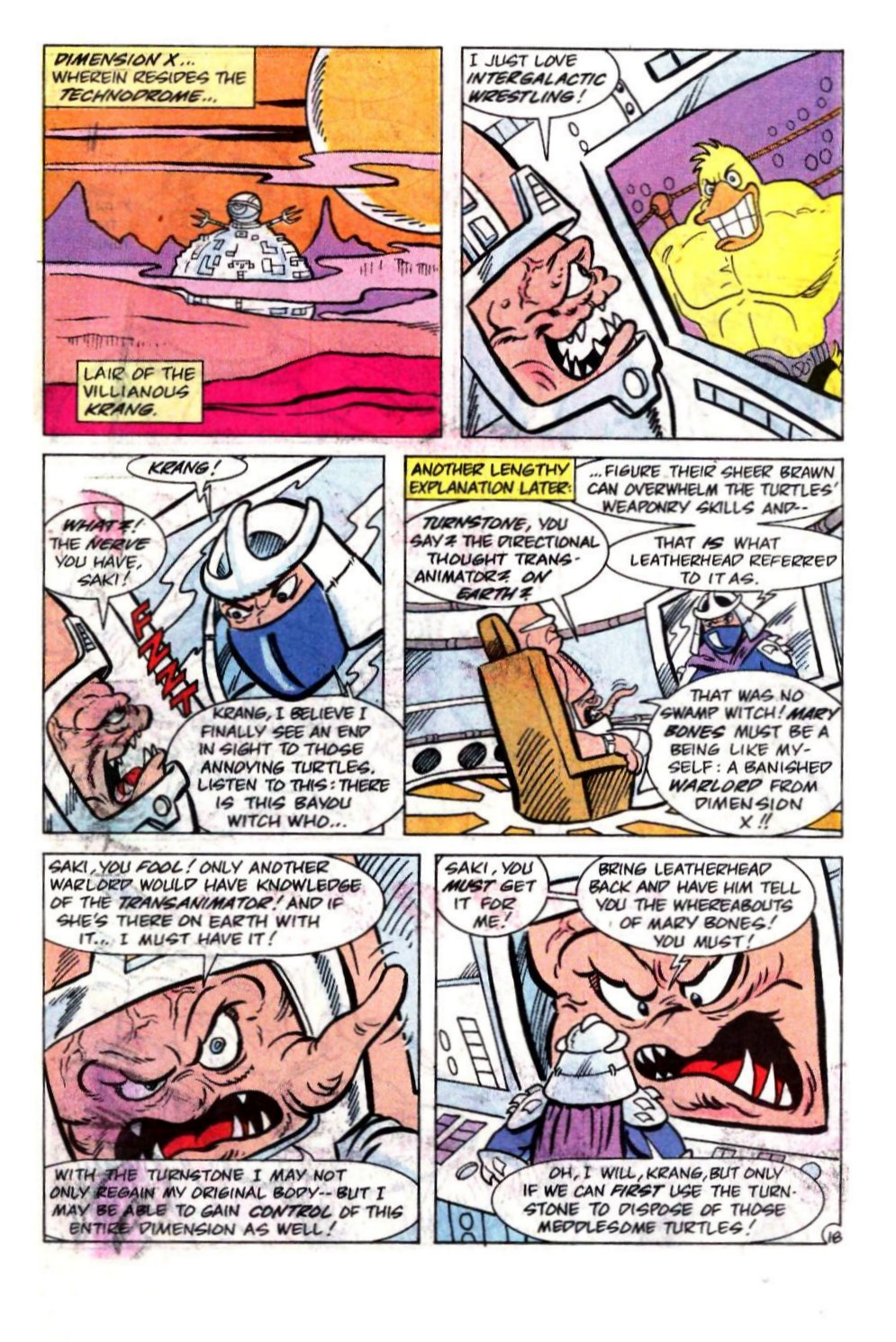 Read online Teenage Mutant Ninja Turtles Adventures (1989) comic -  Issue #6 - 19