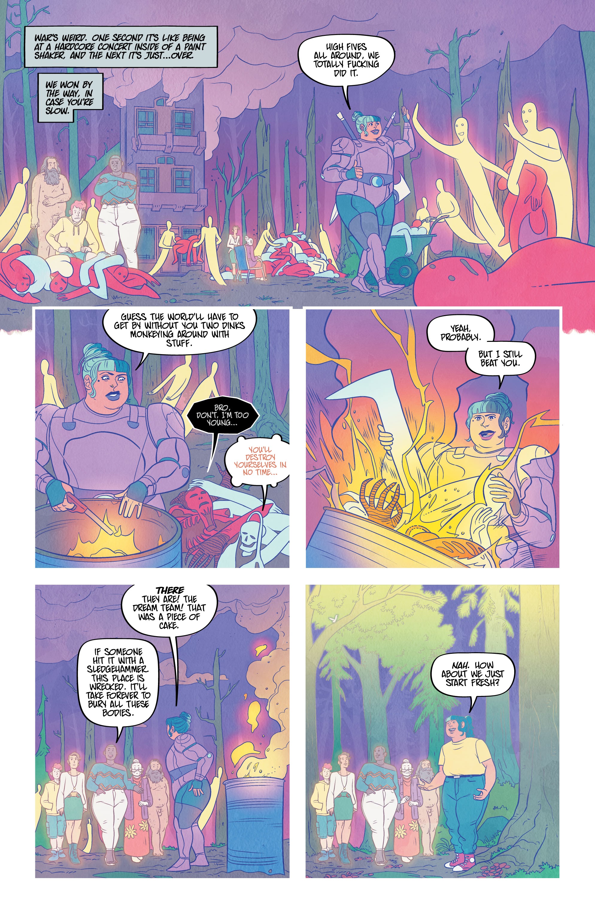 Read online Dirtbag Rapture comic -  Issue #5 - 21