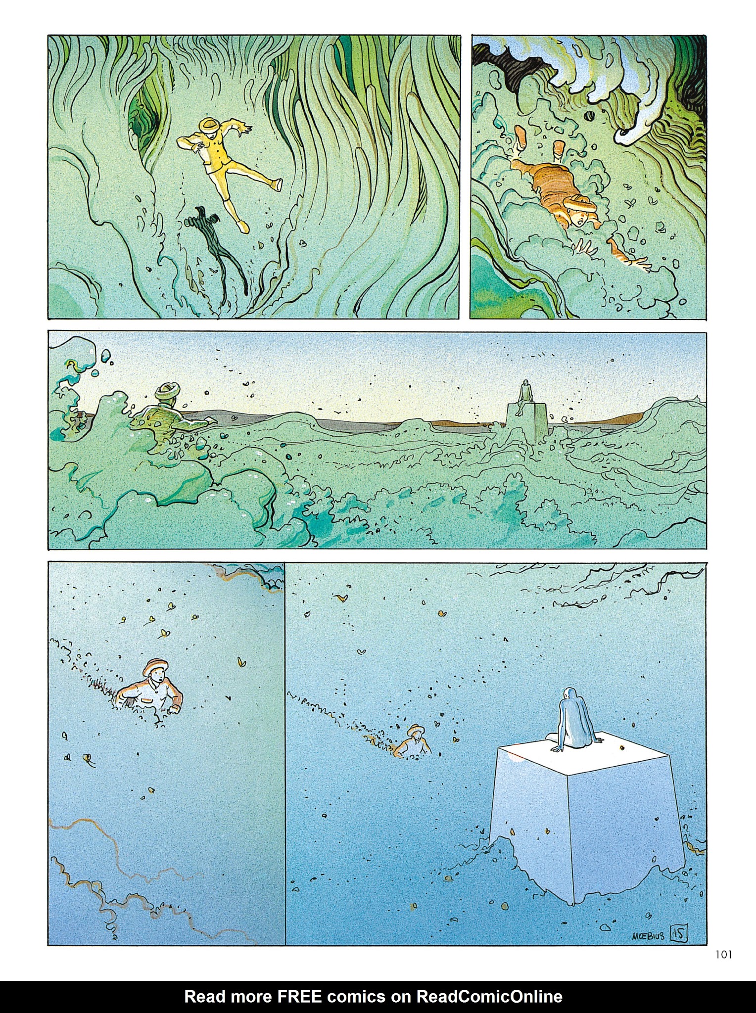 Read online Moebius Library comic -  Issue # TPB 3 - 89