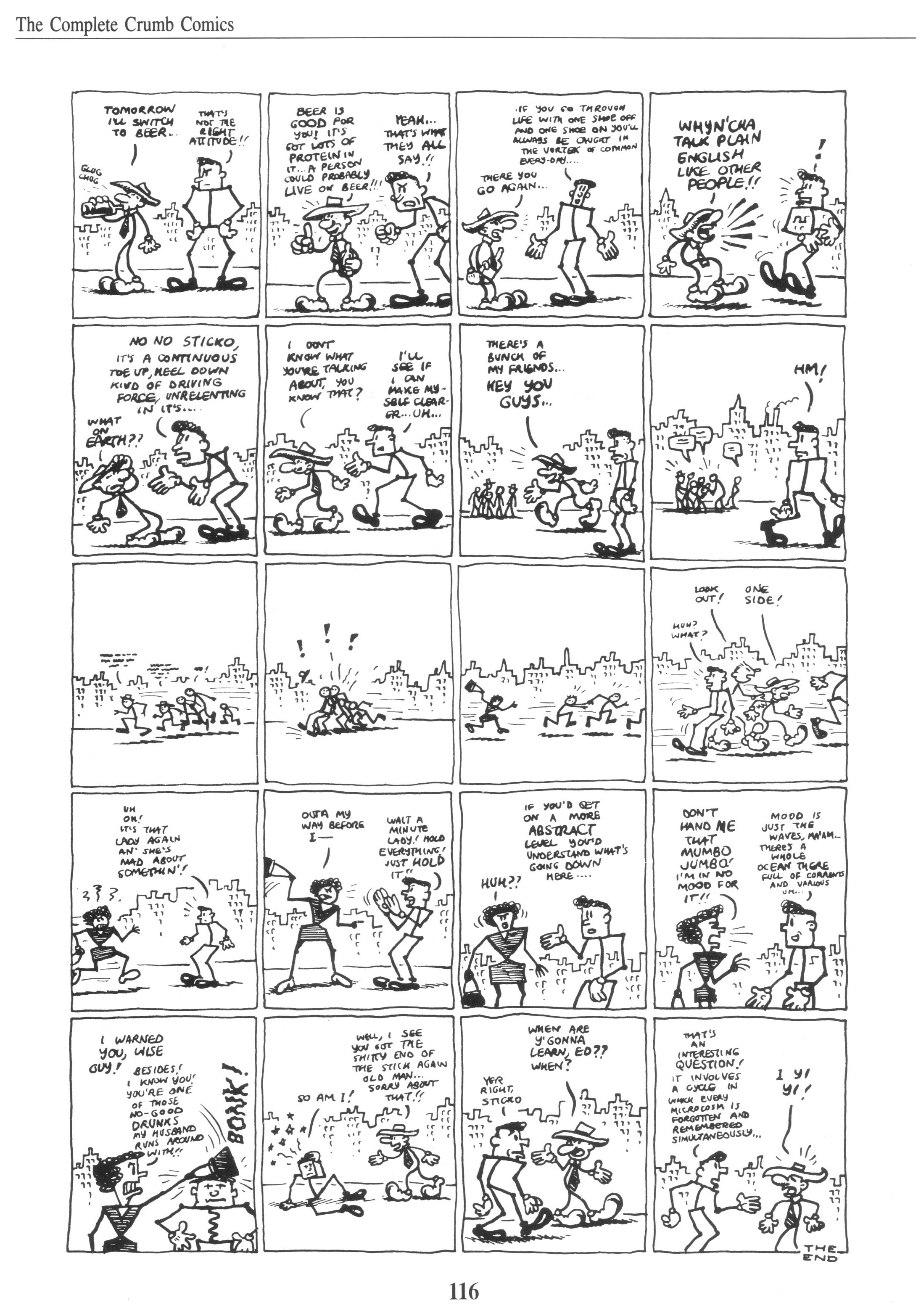 Read online The Complete Crumb Comics comic -  Issue # TPB 6 - 126