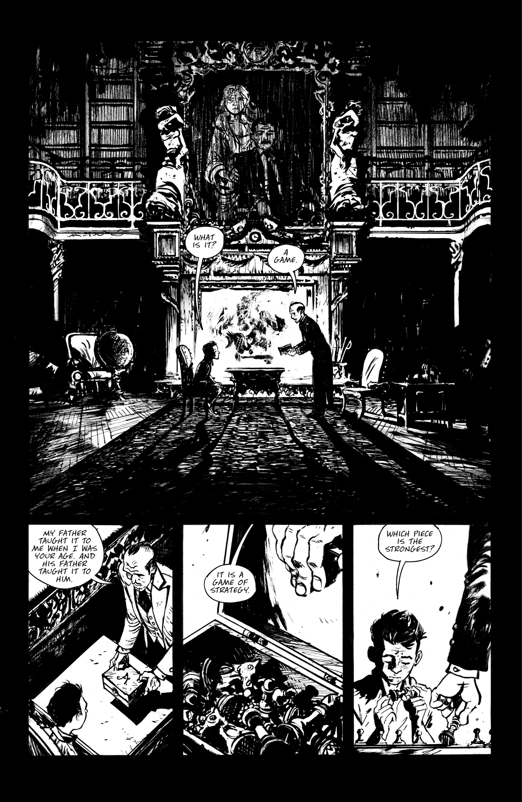 Read online Batman Black & White comic -  Issue #4 - 35