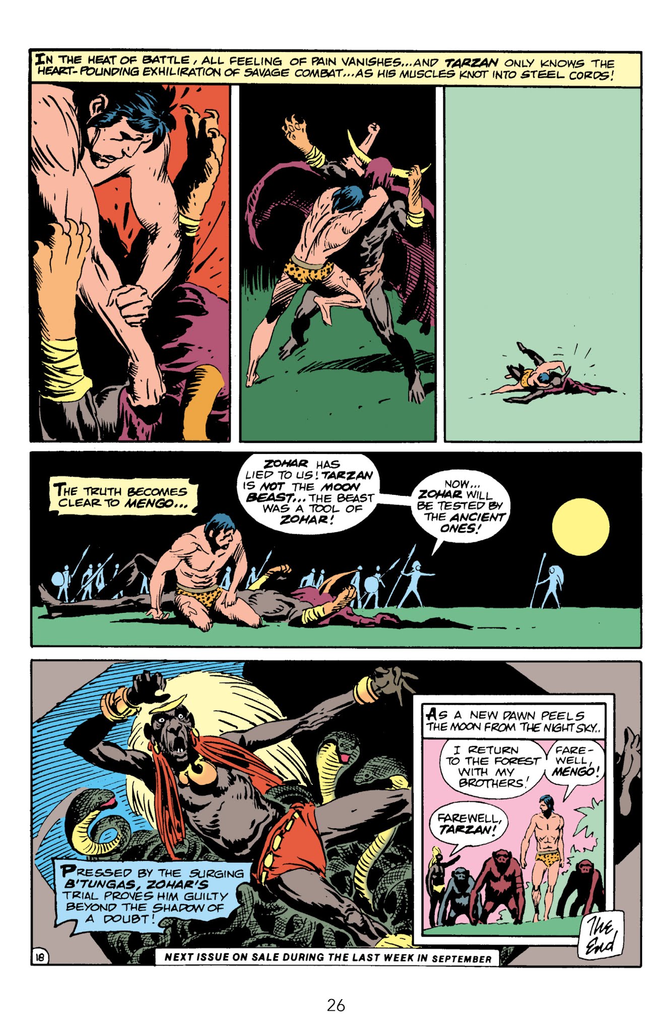 Read online Edgar Rice Burroughs' Tarzan The Joe Kubert Years comic -  Issue # TPB 3 (Part 1) - 28