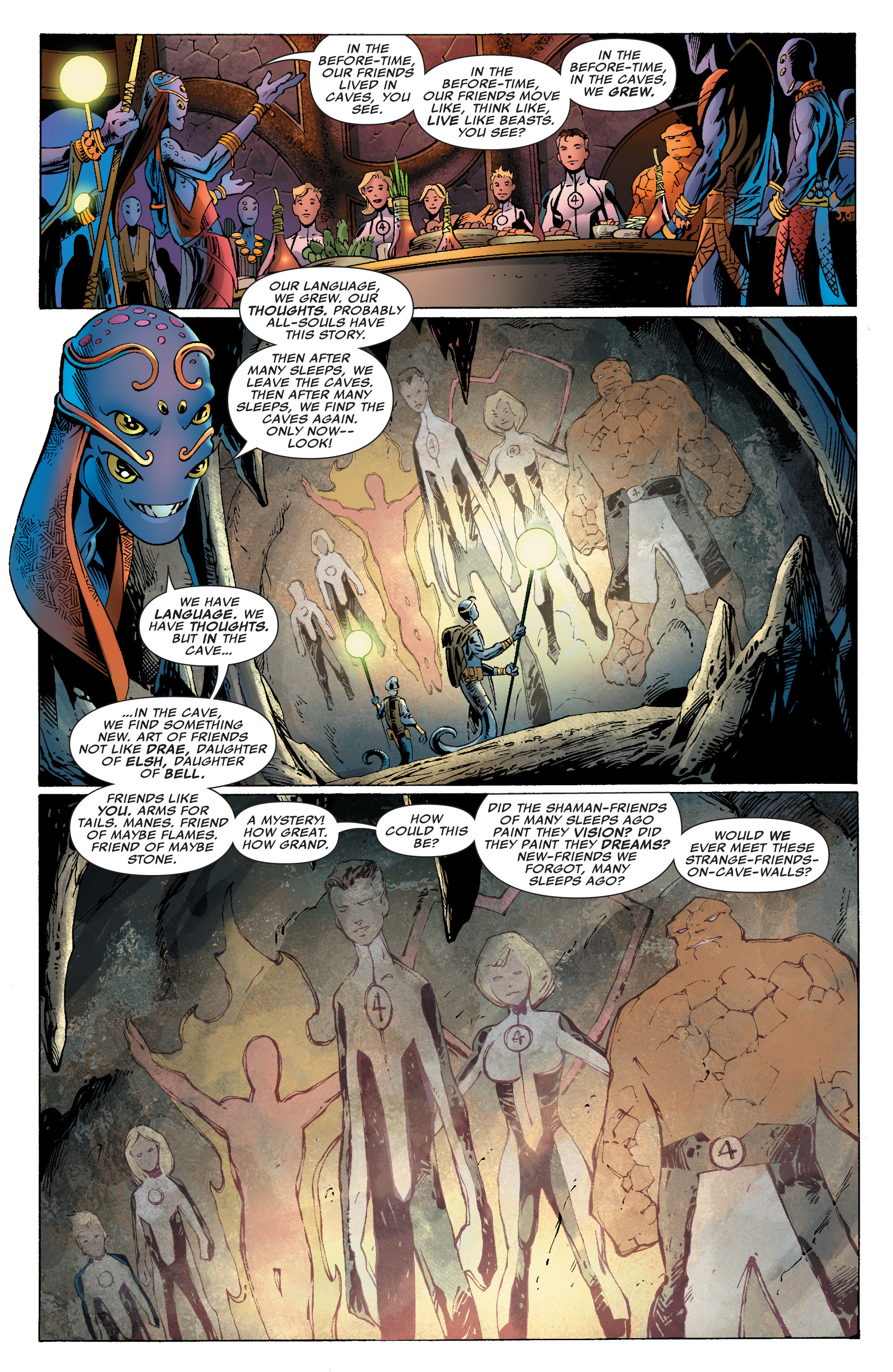 Read online Fantastic Four (2013) comic -  Issue #4 - 10