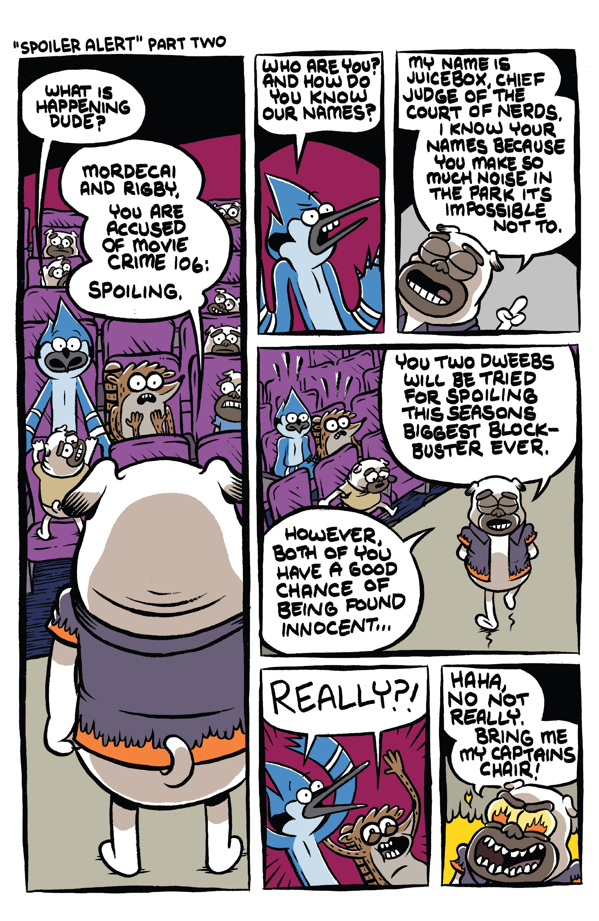 Read online Regular Show comic -  Issue #8 - 22