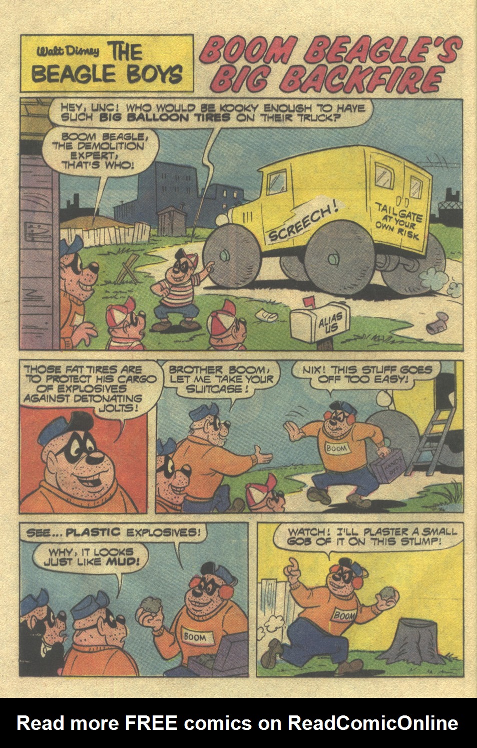 Read online Walt Disney THE BEAGLE BOYS comic -  Issue #13 - 12