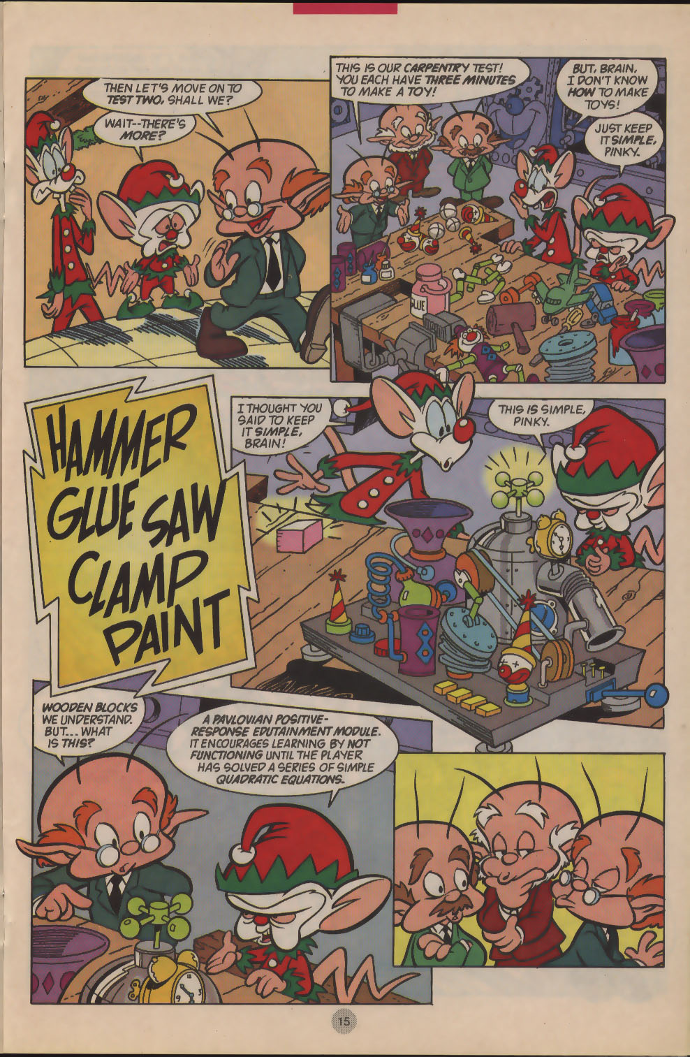 Read online Pinky and The Brain Christmas Special comic -  Issue # Full - 12