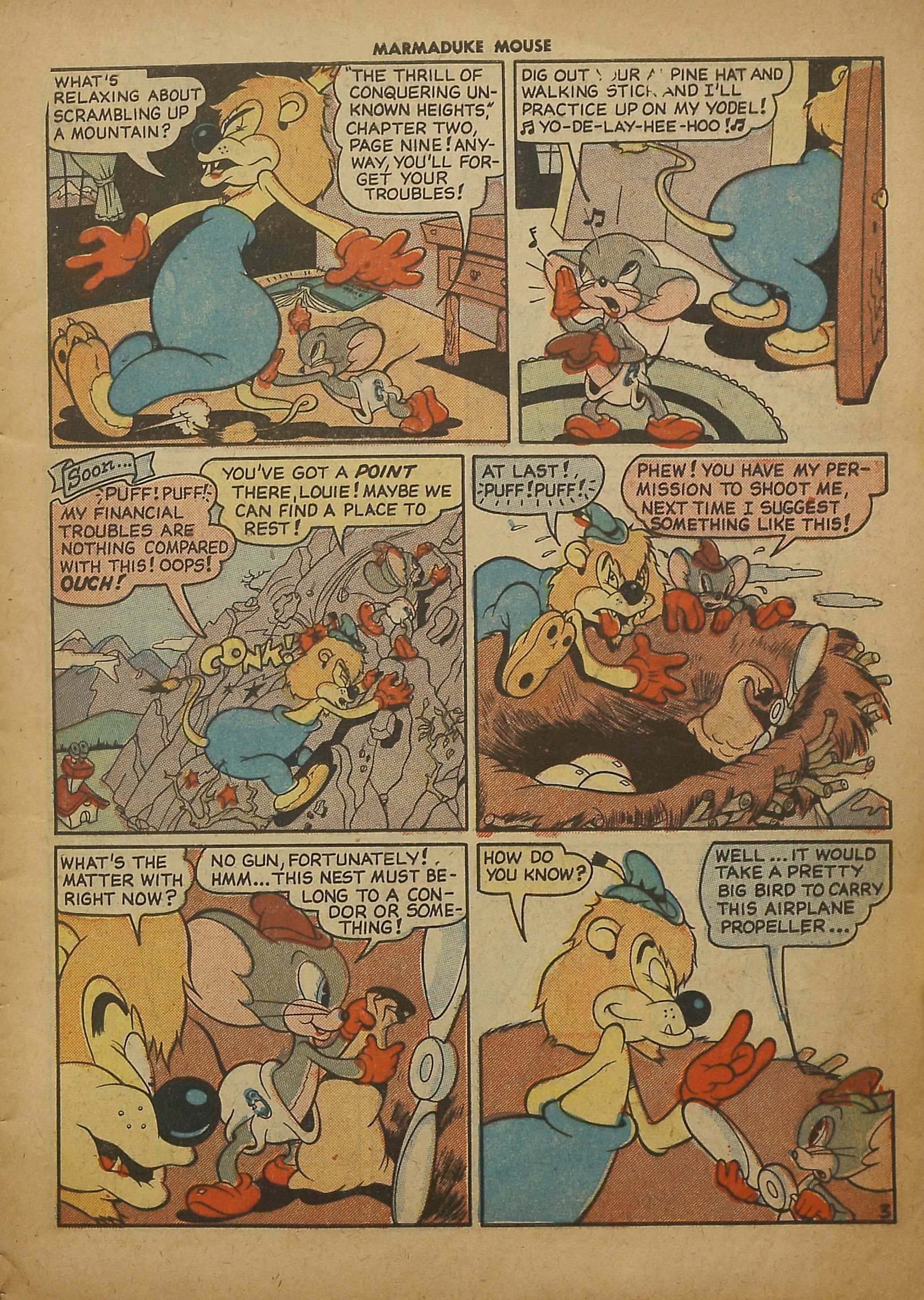 Read online Marmaduke Mouse comic -  Issue #12 - 5