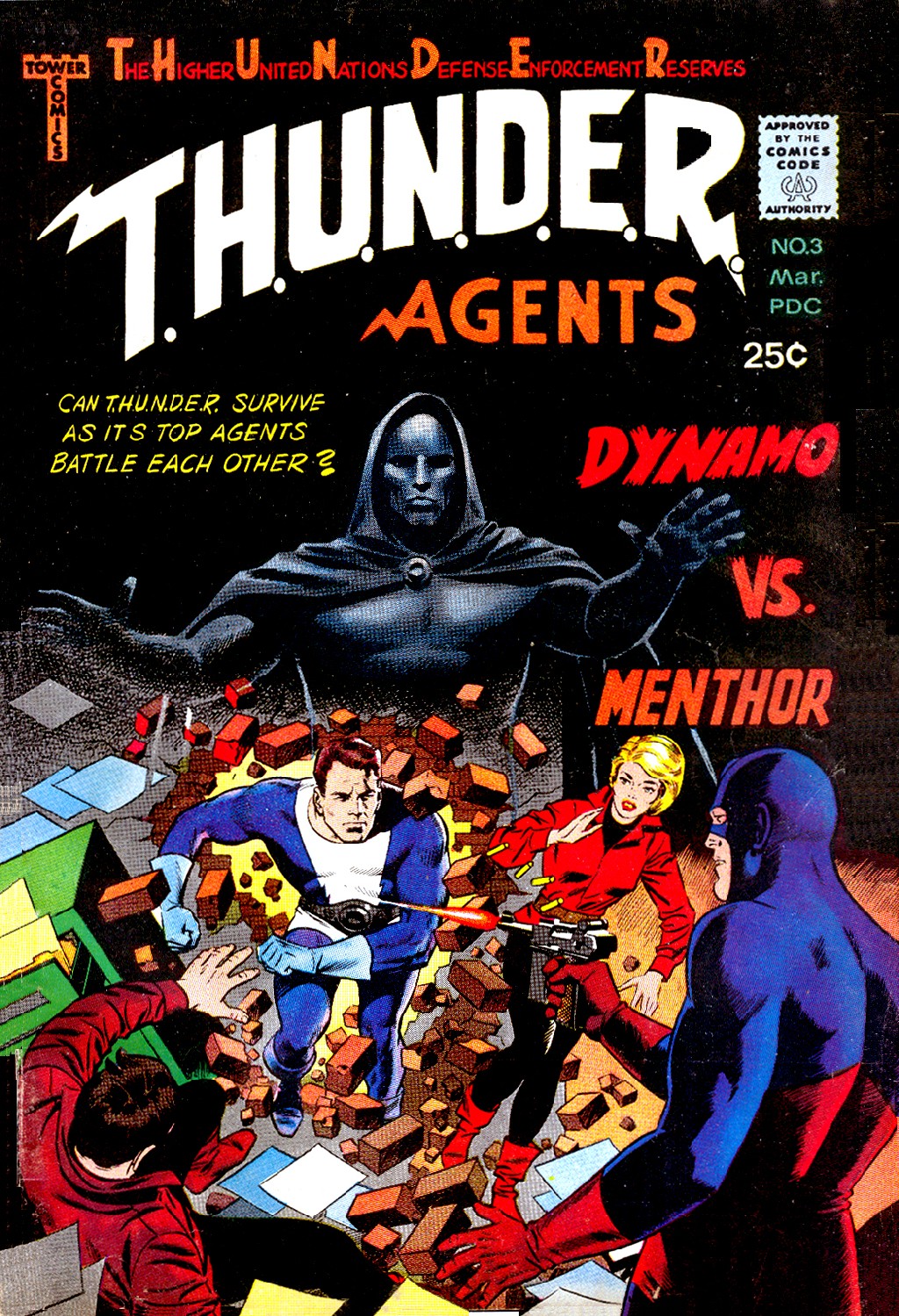 Read online T.H.U.N.D.E.R. Agents (1965) comic -  Issue #3 - 1