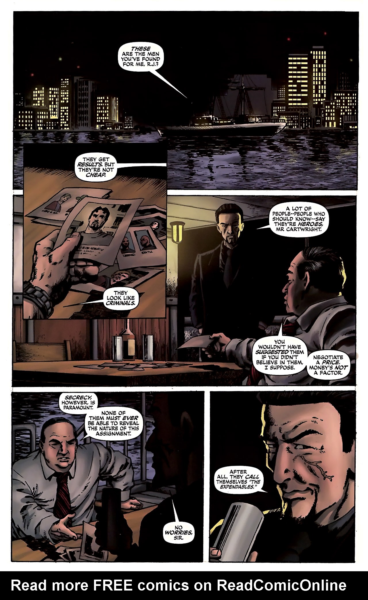 Read online The Expendables comic -  Issue #1 - 24