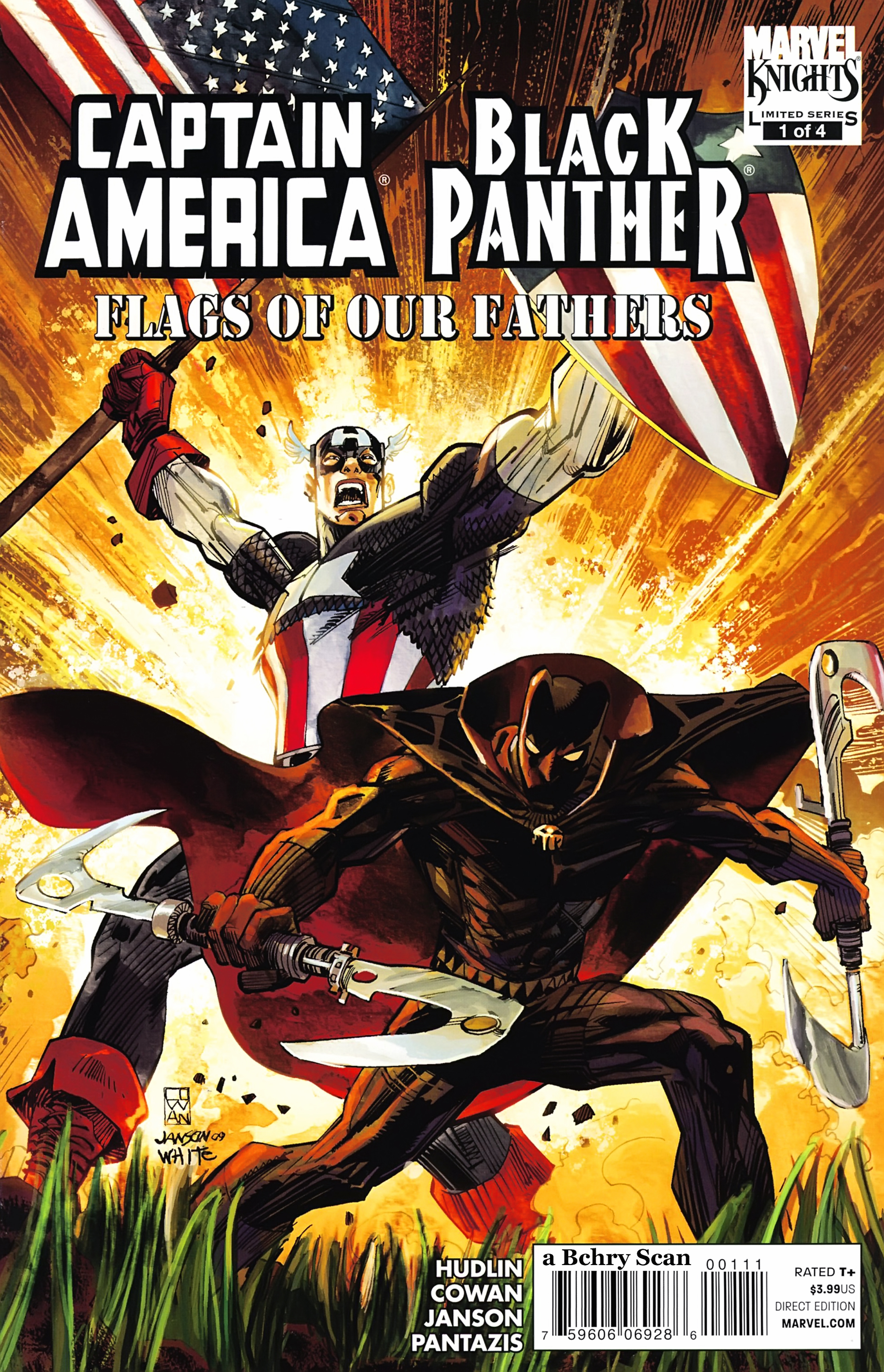 Read online Black Panther/Captain America: Flags Of Our Fathers comic -  Issue #1 - 1