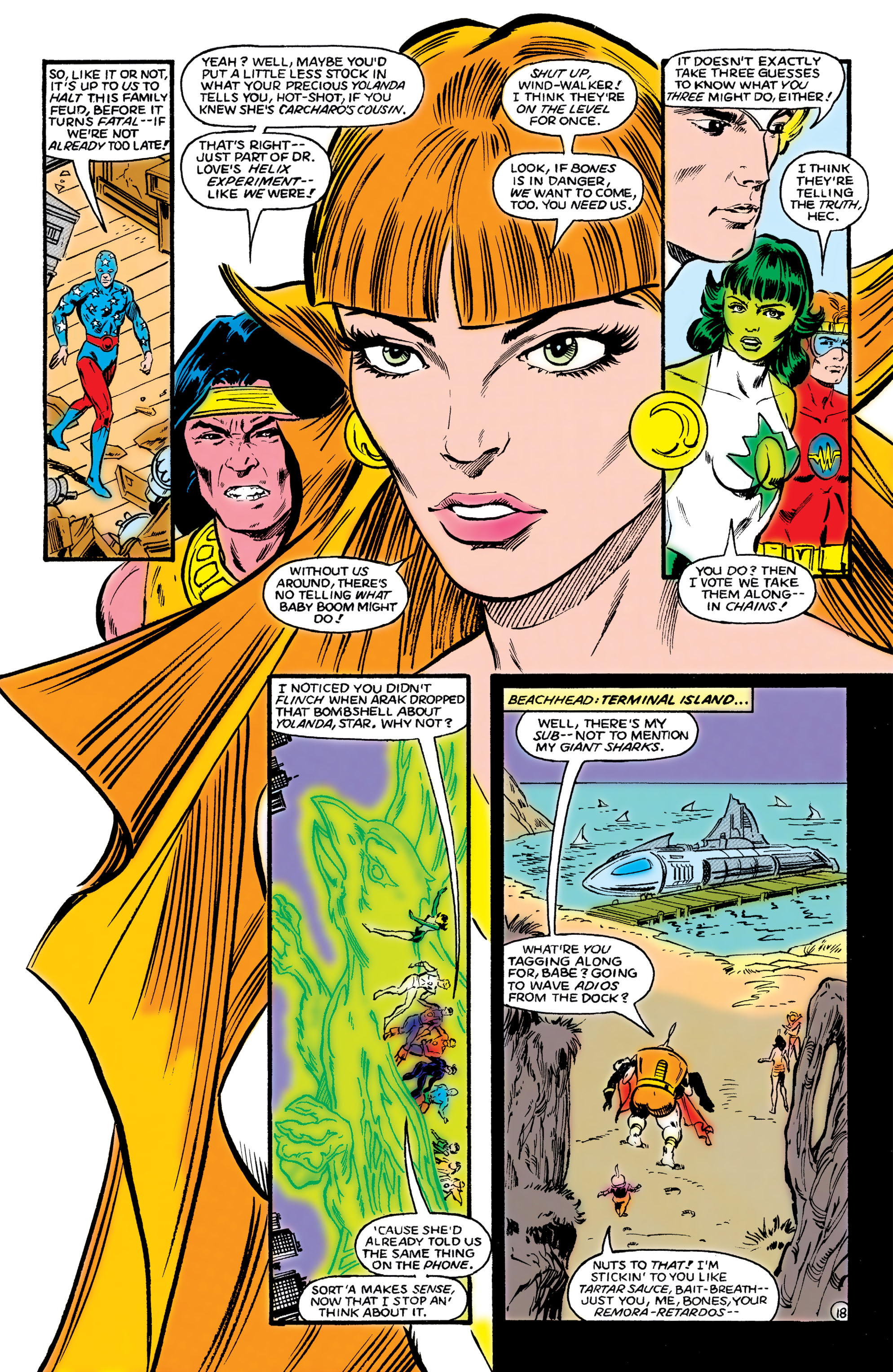 Read online Infinity Inc. (1984) comic -  Issue #29 - 19