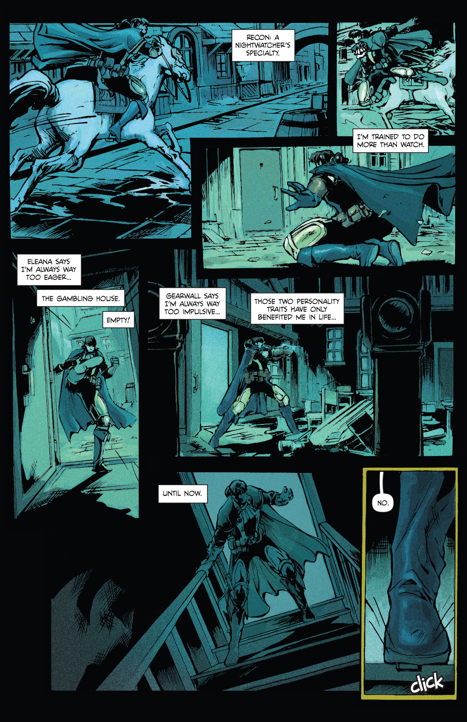 Read online Raven Nevermore comic -  Issue #1 - 25