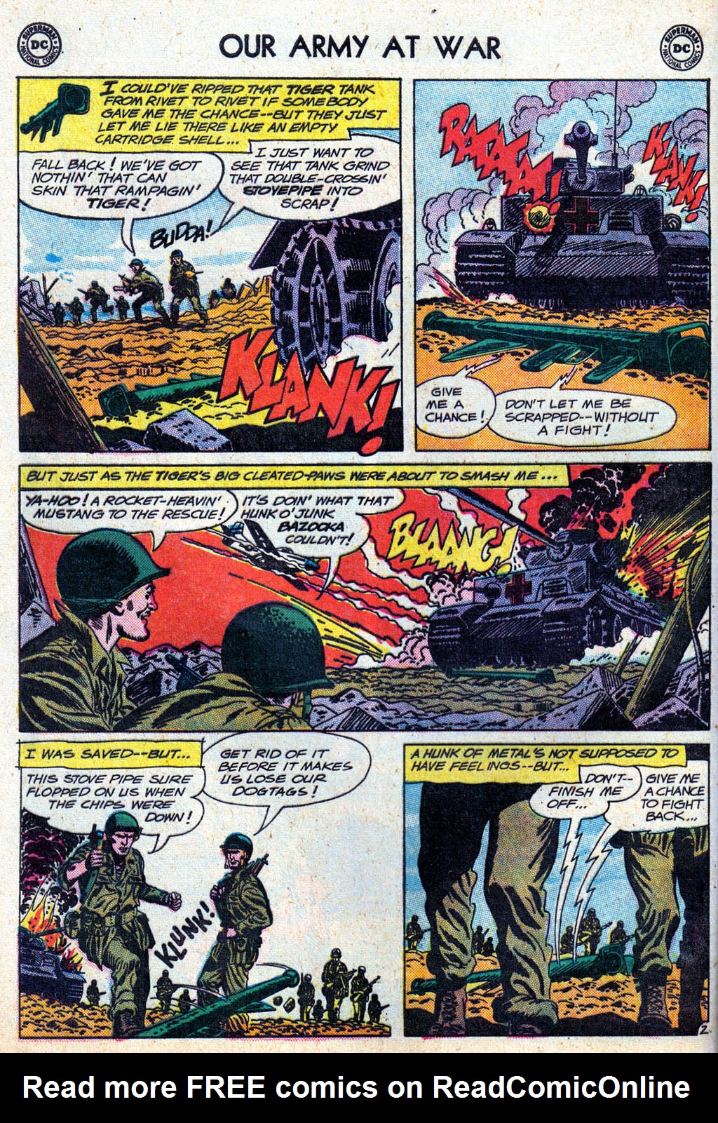 Read online Our Army at War (1952) comic -  Issue #136 - 19