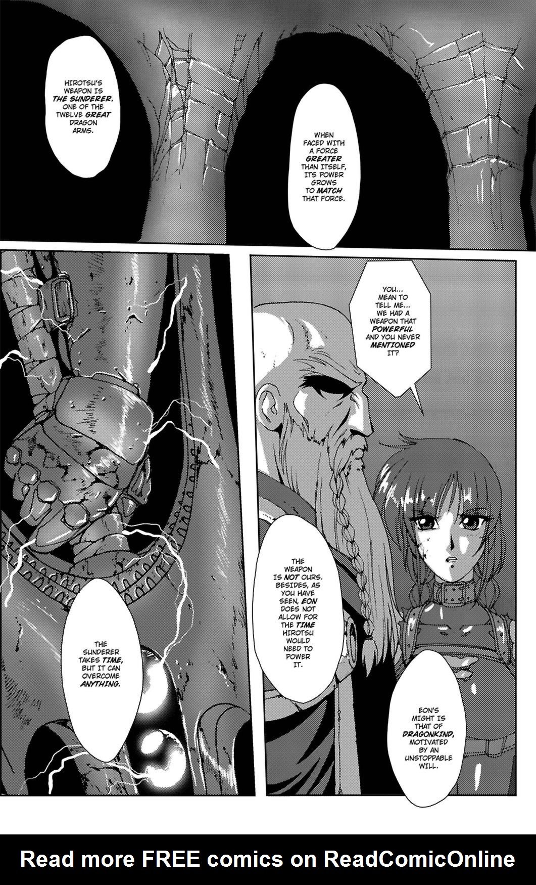 Read online Dragon Arms: Chaos Blade comic -  Issue #6 - 12
