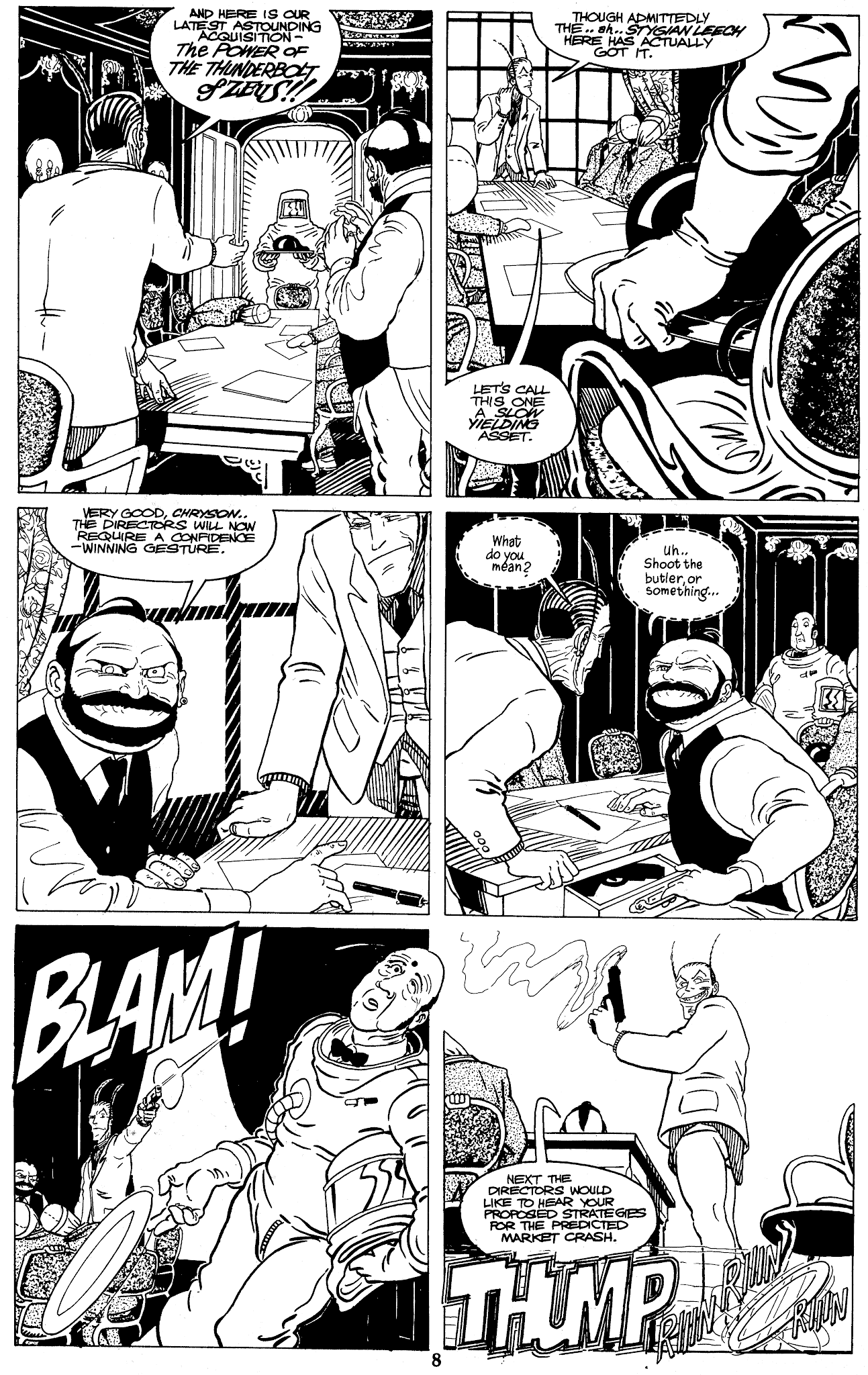 Read online Cheval Noir comic -  Issue #5 - 10