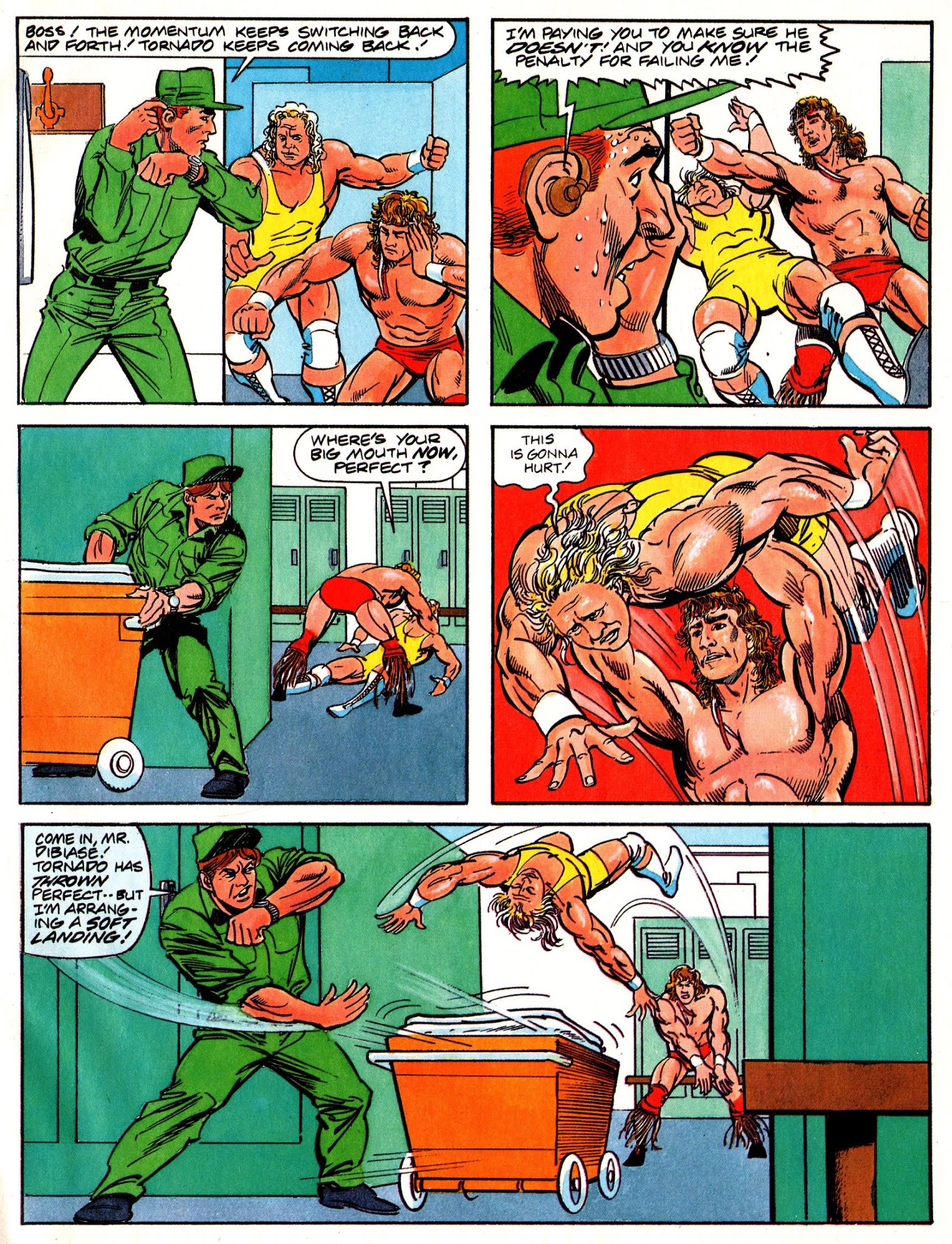 Read online WWF Battlemania comic -  Issue #1 - 15