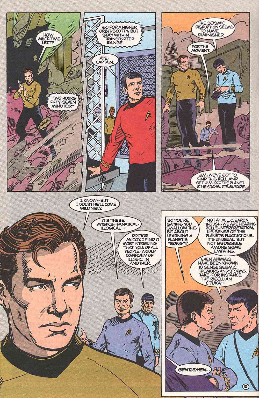 Read online Star Trek (1989) comic -  Issue #16 - 13