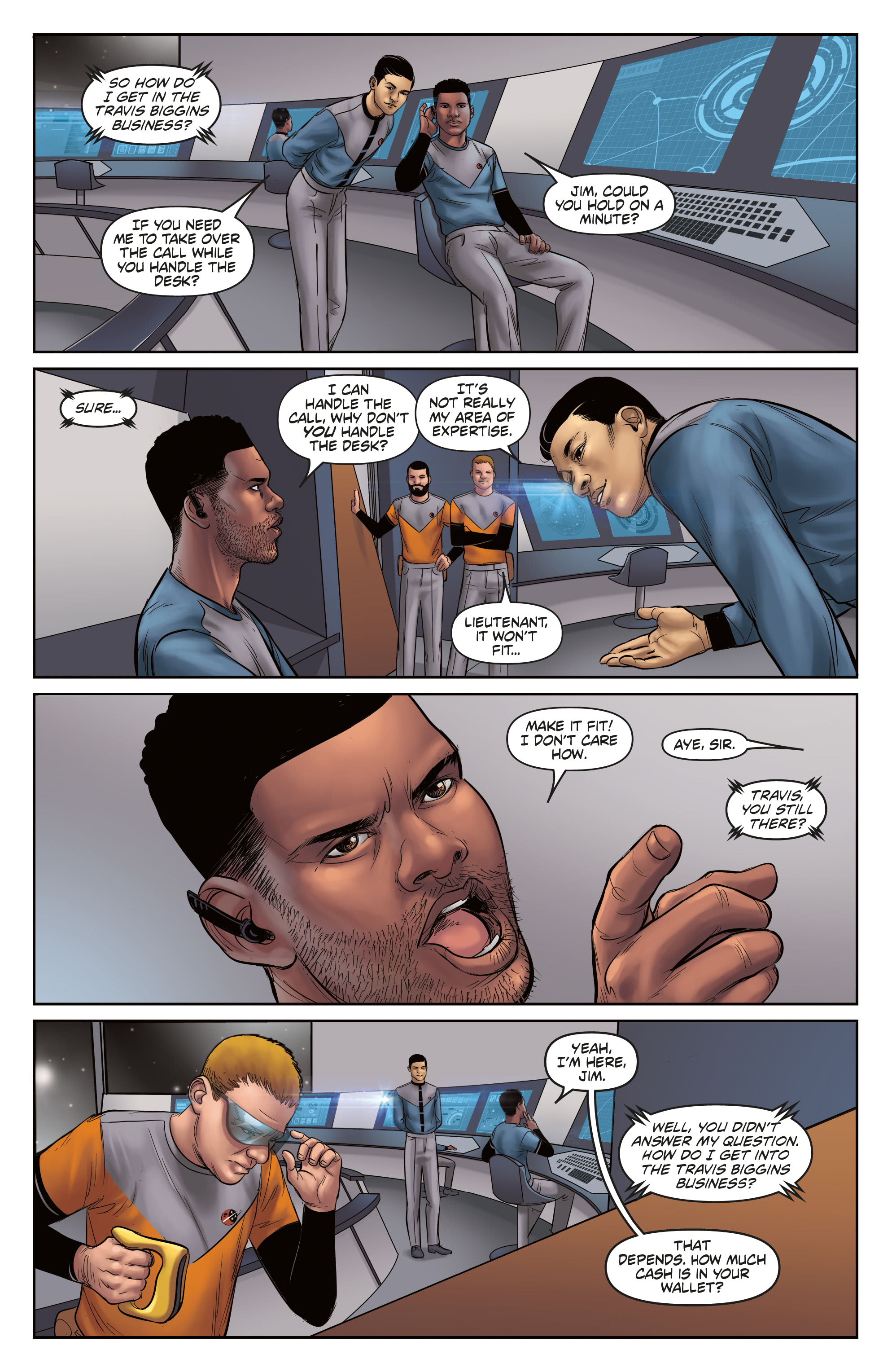 Read online Space Job comic -  Issue #1 - 21