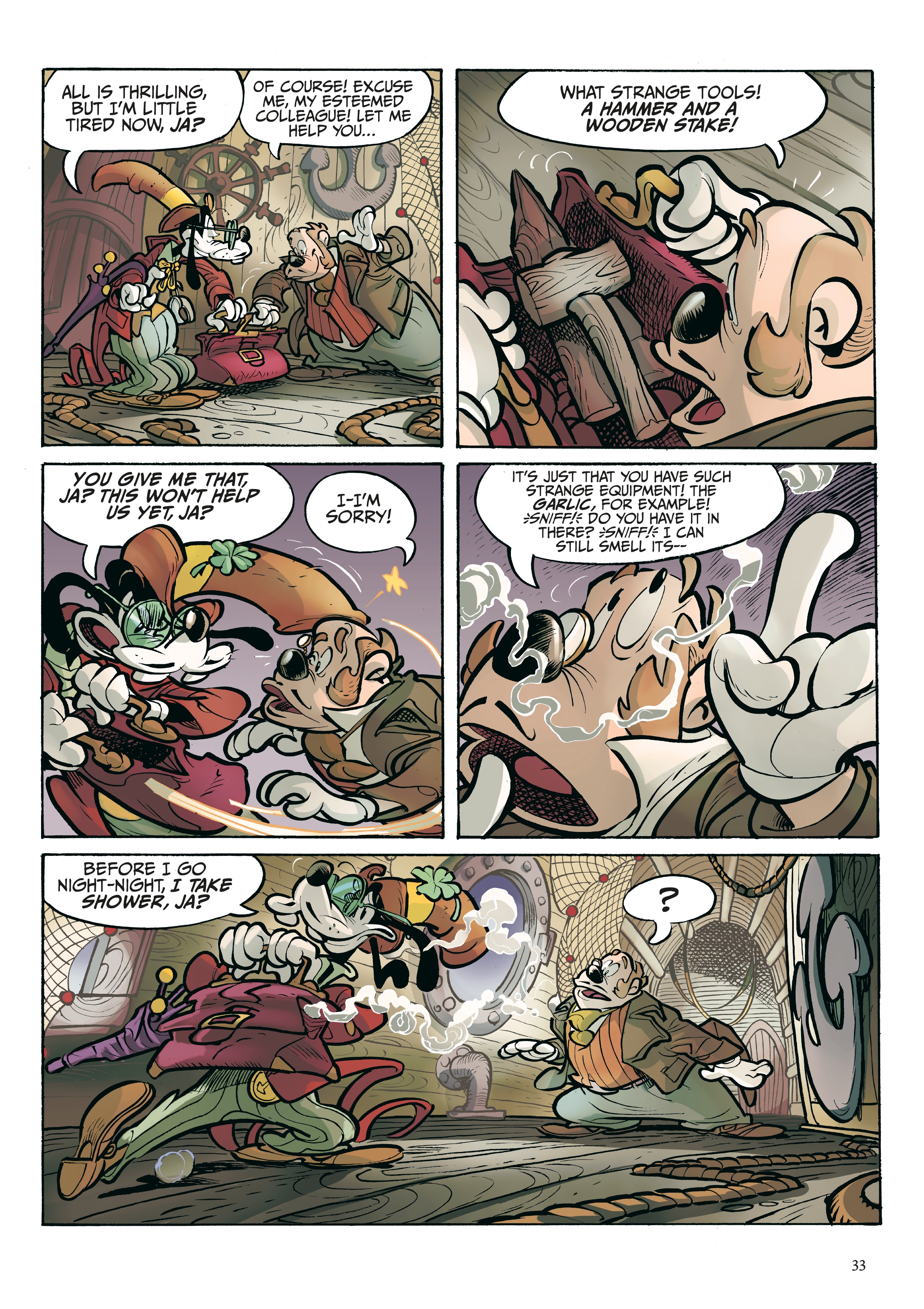 Read online Disney Dracula, Starring Mickey Mouse comic -  Issue # TPB - 33