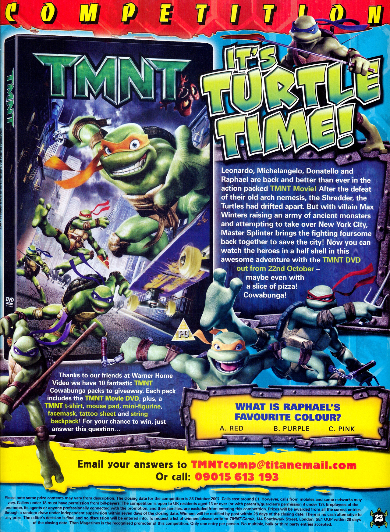 Read online Teenage Mutant Ninja Turtles Comic comic -  Issue #6 - 19
