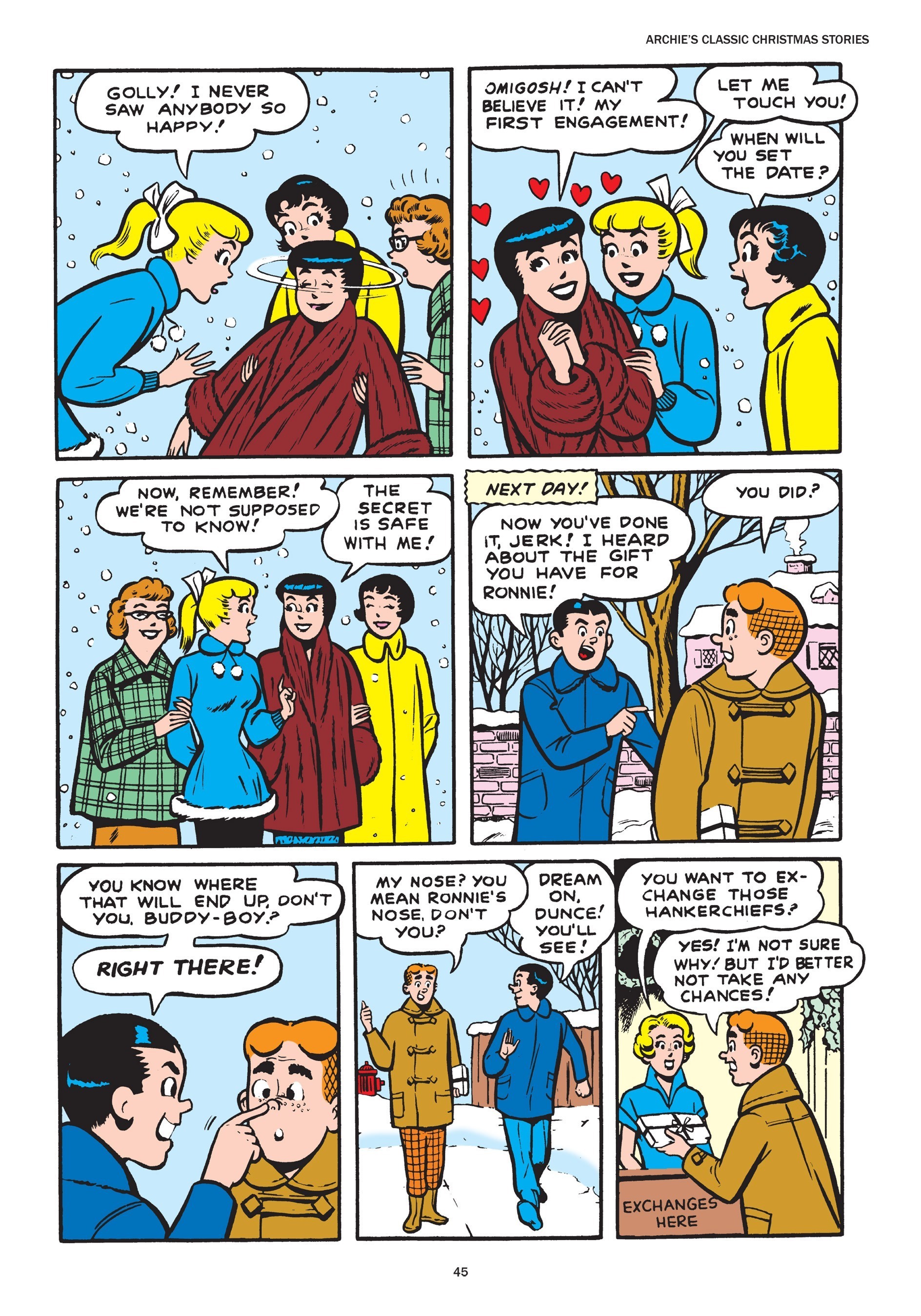 Read online Archie's Classic Christmas Stories comic -  Issue # TPB - 46