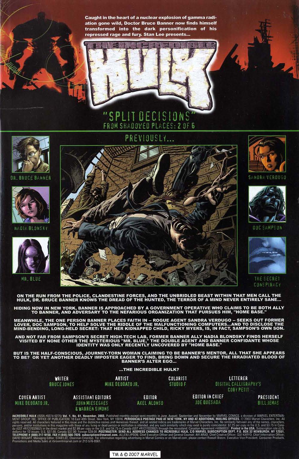 Read online The Incredible Hulk (2000) comic -  Issue #61 - 3