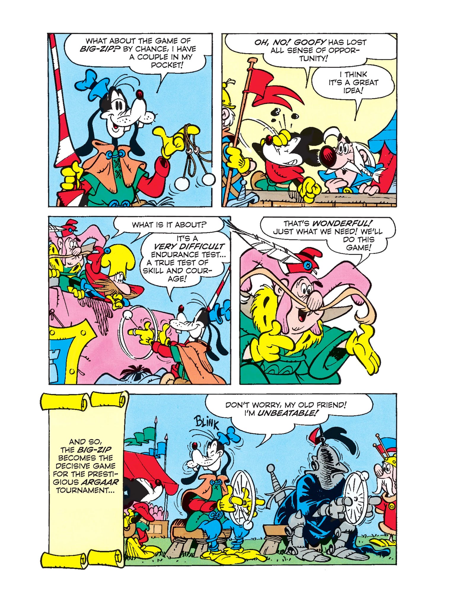 Read online Mickey Mouse and the Argaar Tournament: Return to the Land of Adventure comic -  Issue #2 - 37