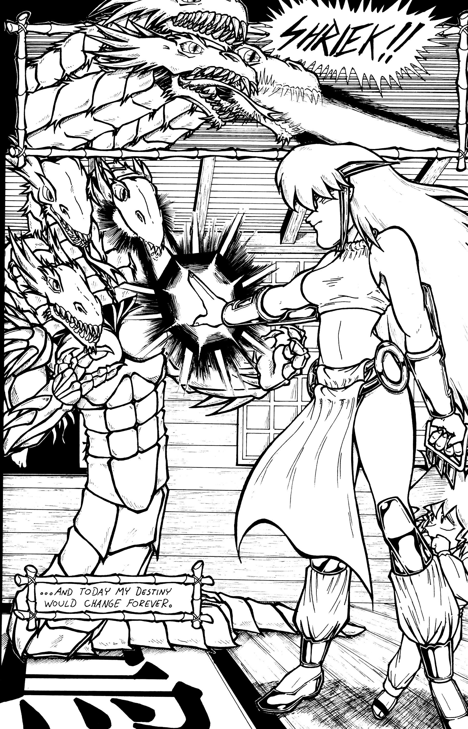 Read online Druid Warrior Grace comic -  Issue # Full - 9