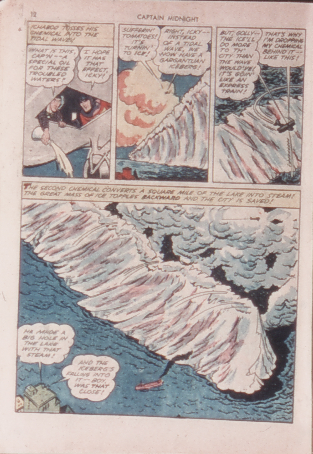 Read online Captain Midnight (1942) comic -  Issue #14 - 11