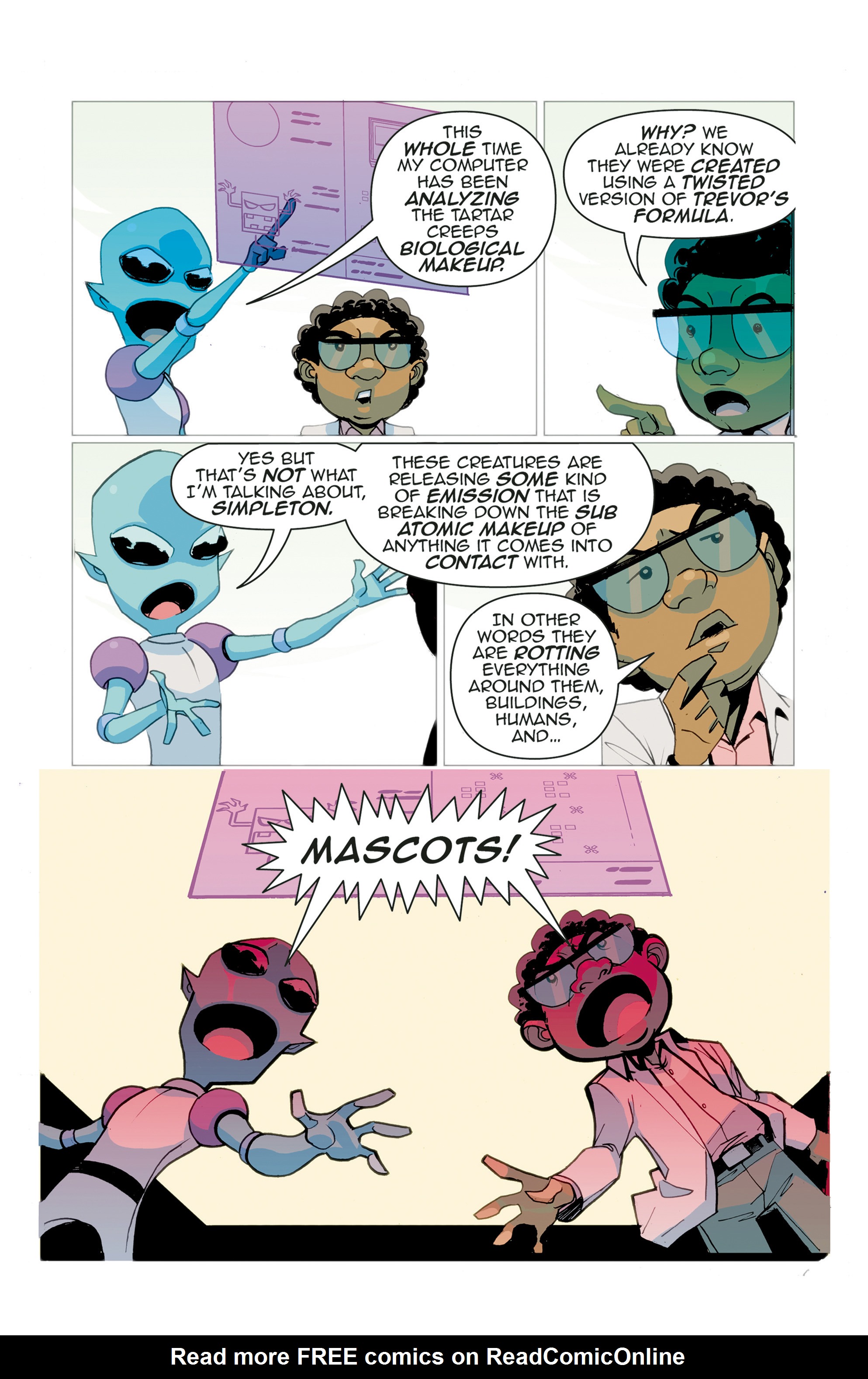 Read online The Mighty Mascots comic -  Issue #2 - 8
