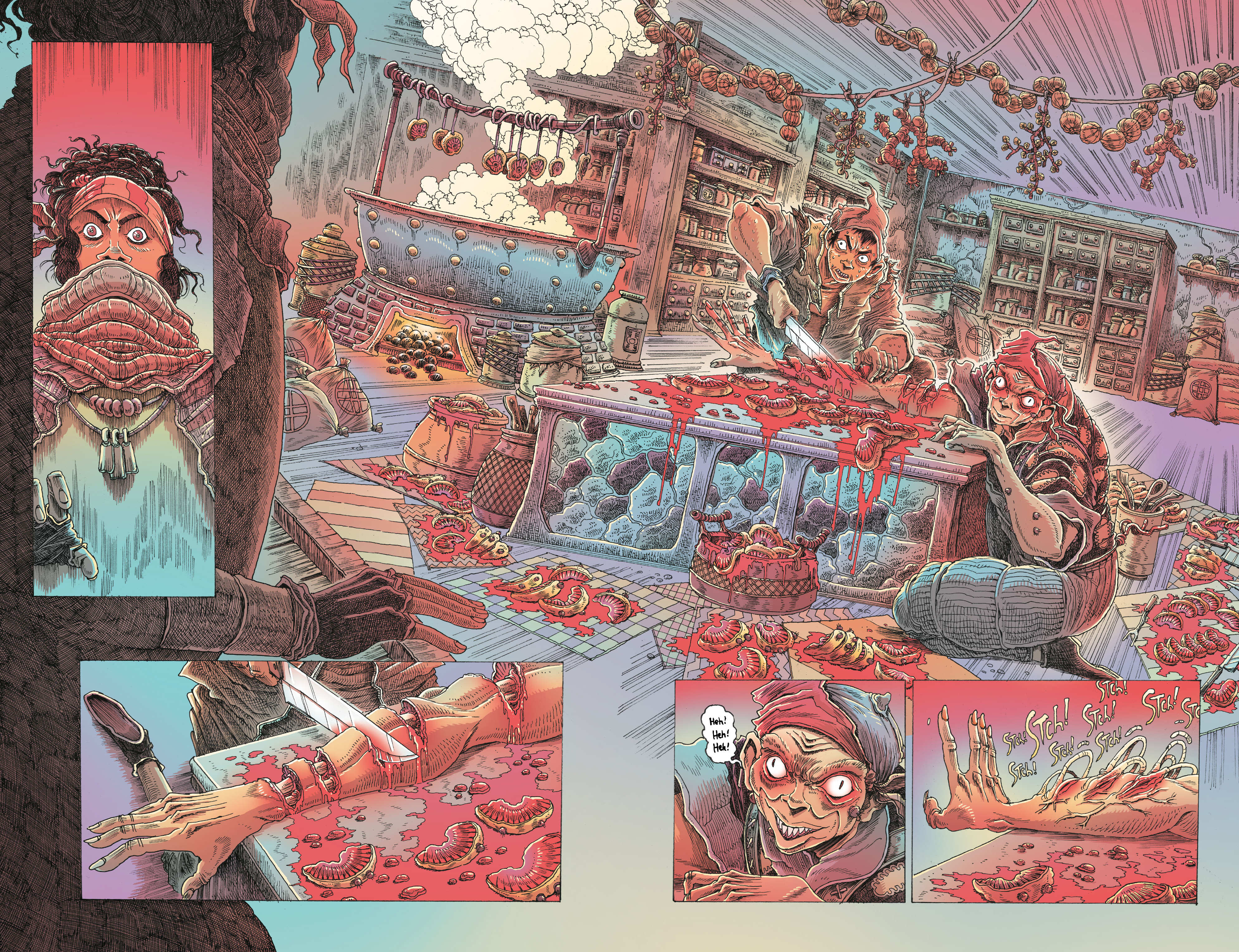 Read online Orphan and the Five Beasts comic -  Issue #3 - 22