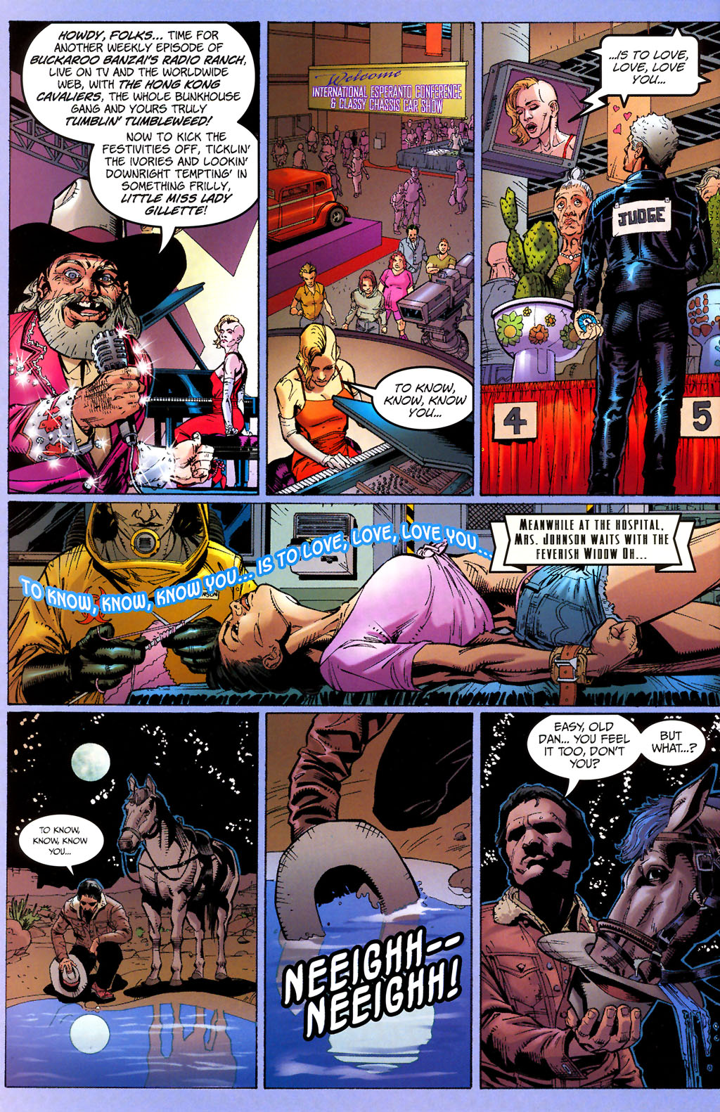 Read online Buckaroo Banzai: Return of the Screw (2006) comic -  Issue #2 - 4