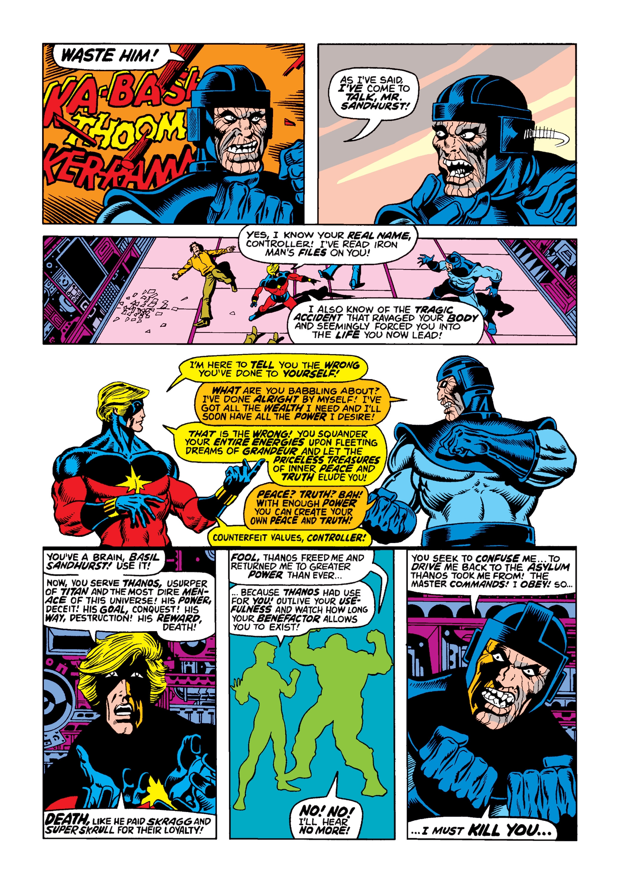 Read online Marvel Masterworks: Captain Marvel comic -  Issue # TPB 3 (Part 2) - 100