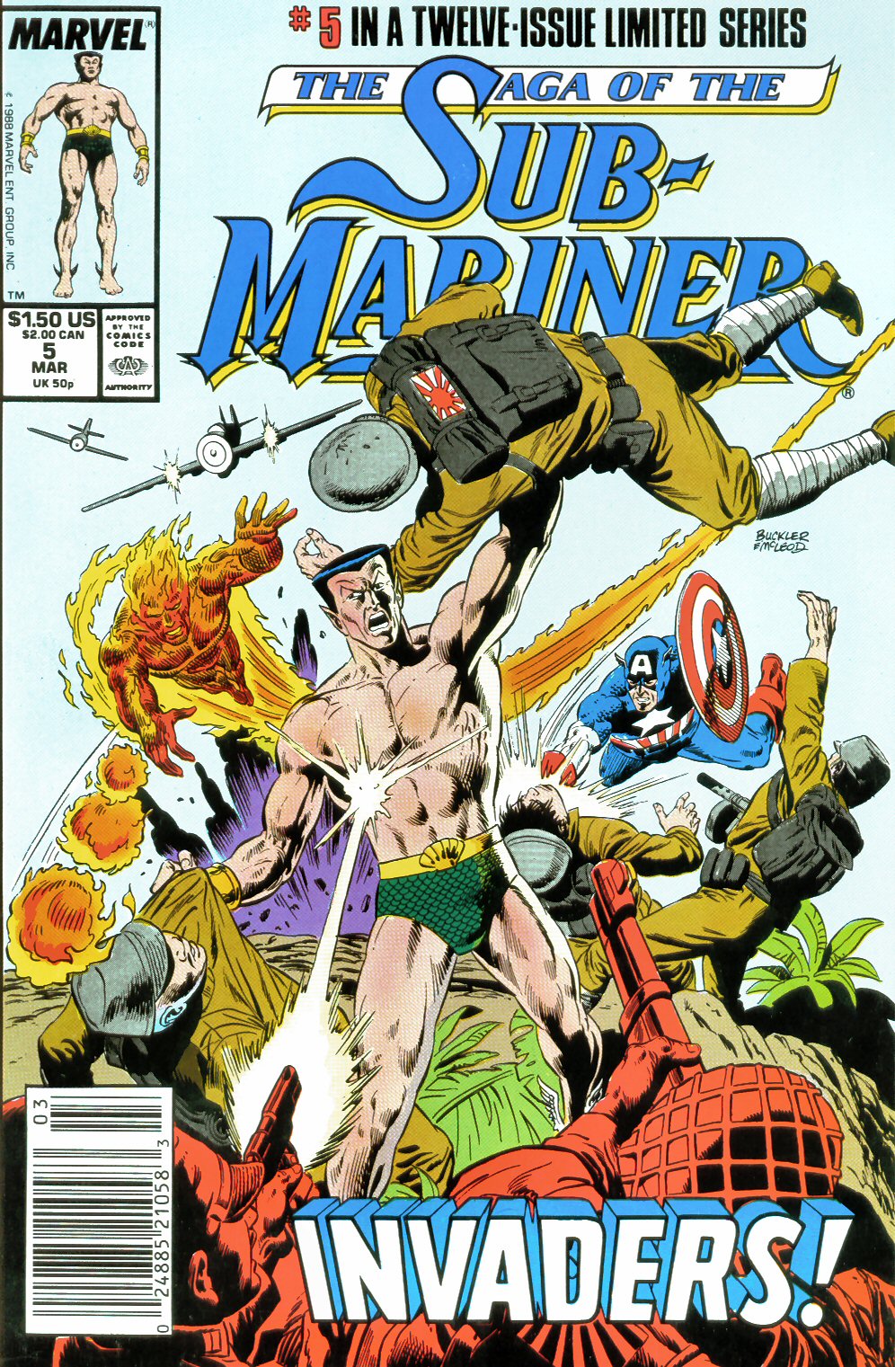 Read online Saga of the Sub-Mariner comic -  Issue #5 - 1