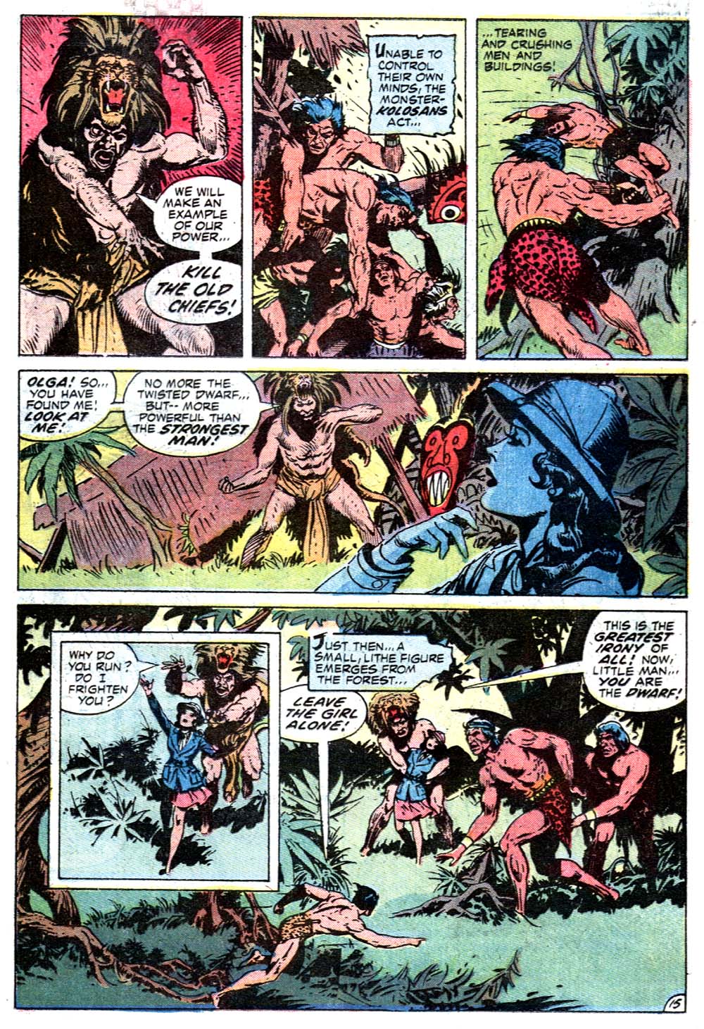 Read online Tarzan (1972) comic -  Issue #211 - 18