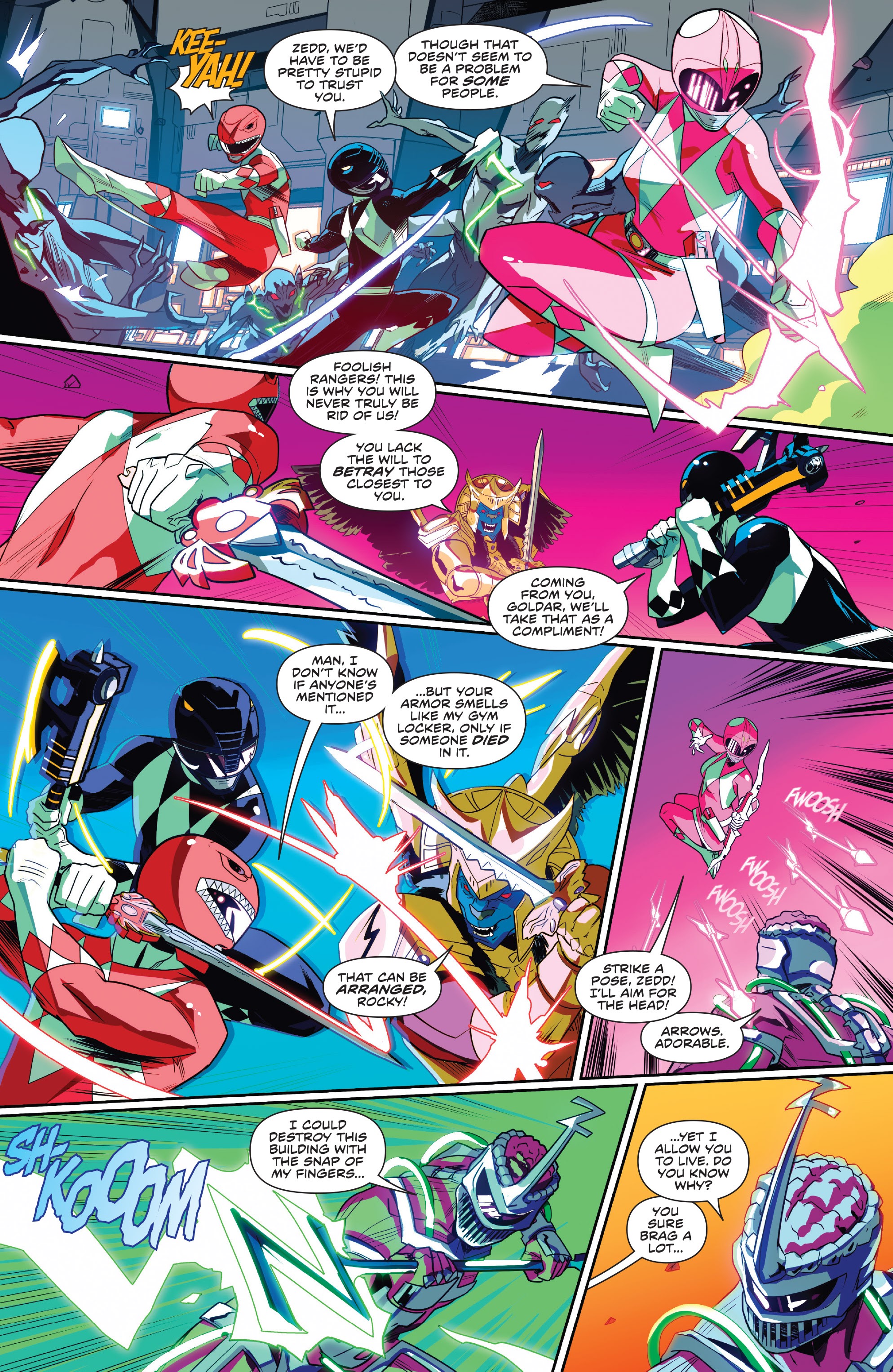 Read online Mighty Morphin comic -  Issue #8 - 10