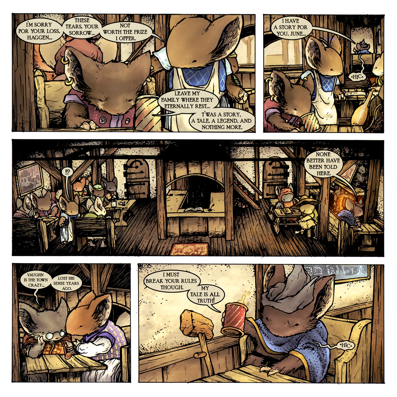 Read online Mouse Guard: Legends of the Guard comic -  Issue #4 - 3