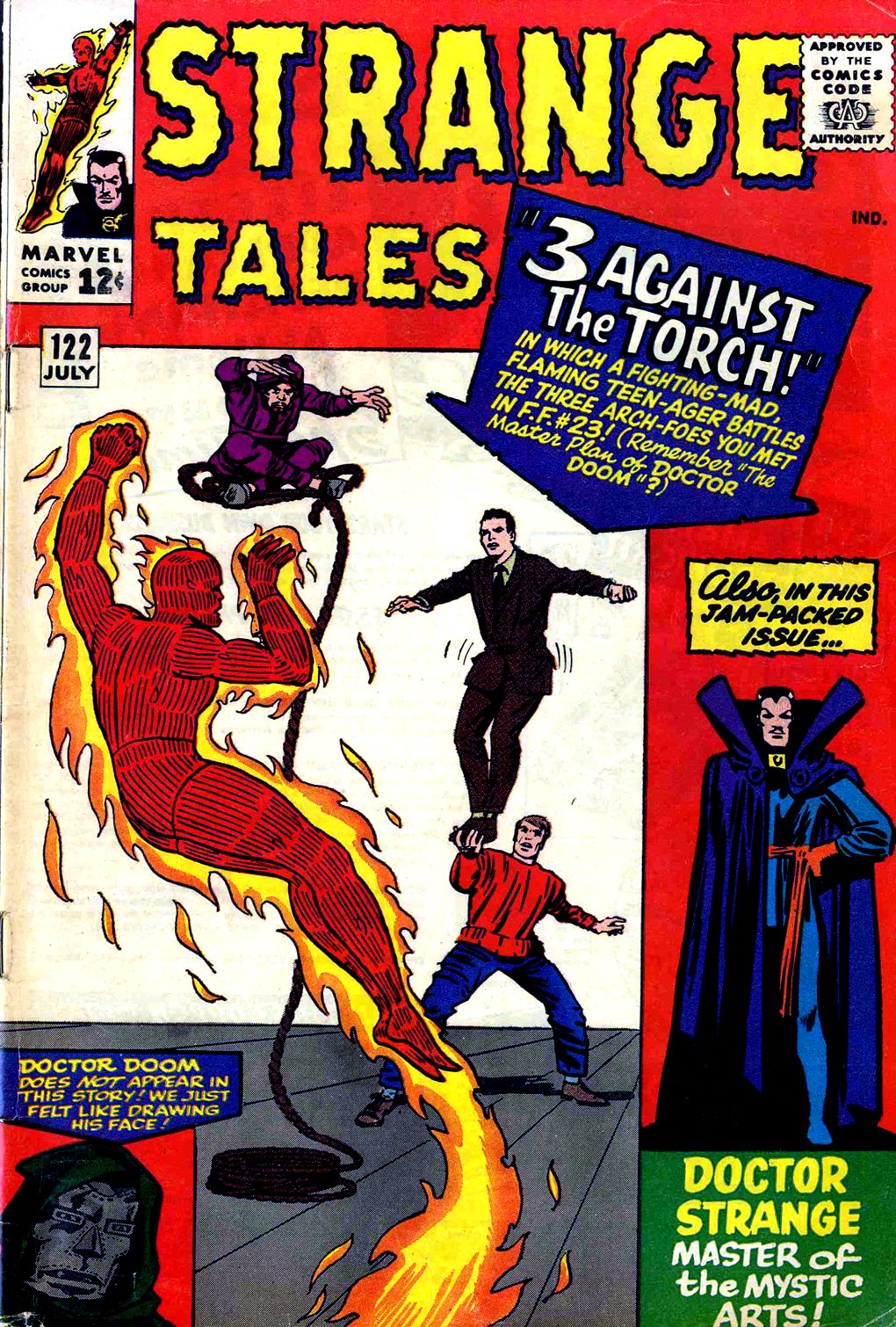 Read online Strange Tales (1951) comic -  Issue #122 - 1