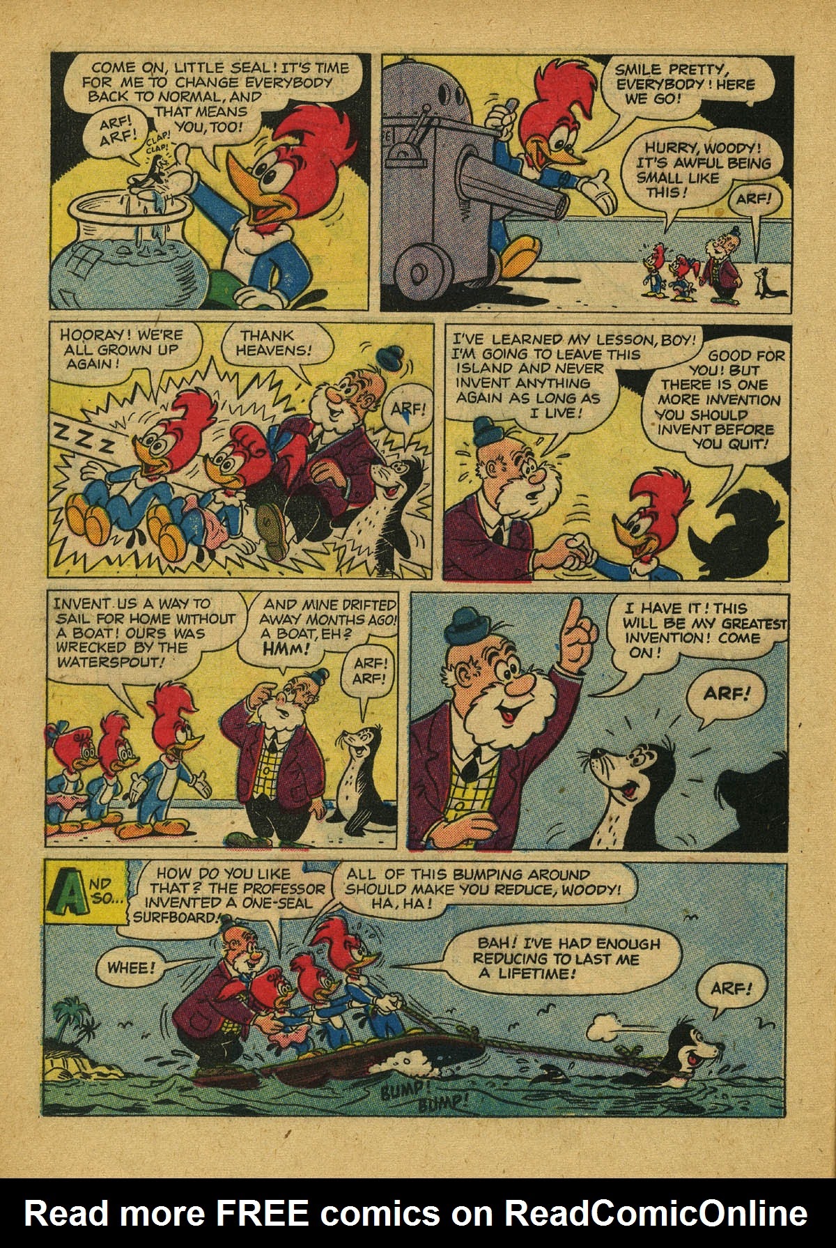 Read online Walter Lantz Woody Woodpecker (1952) comic -  Issue #45 - 16