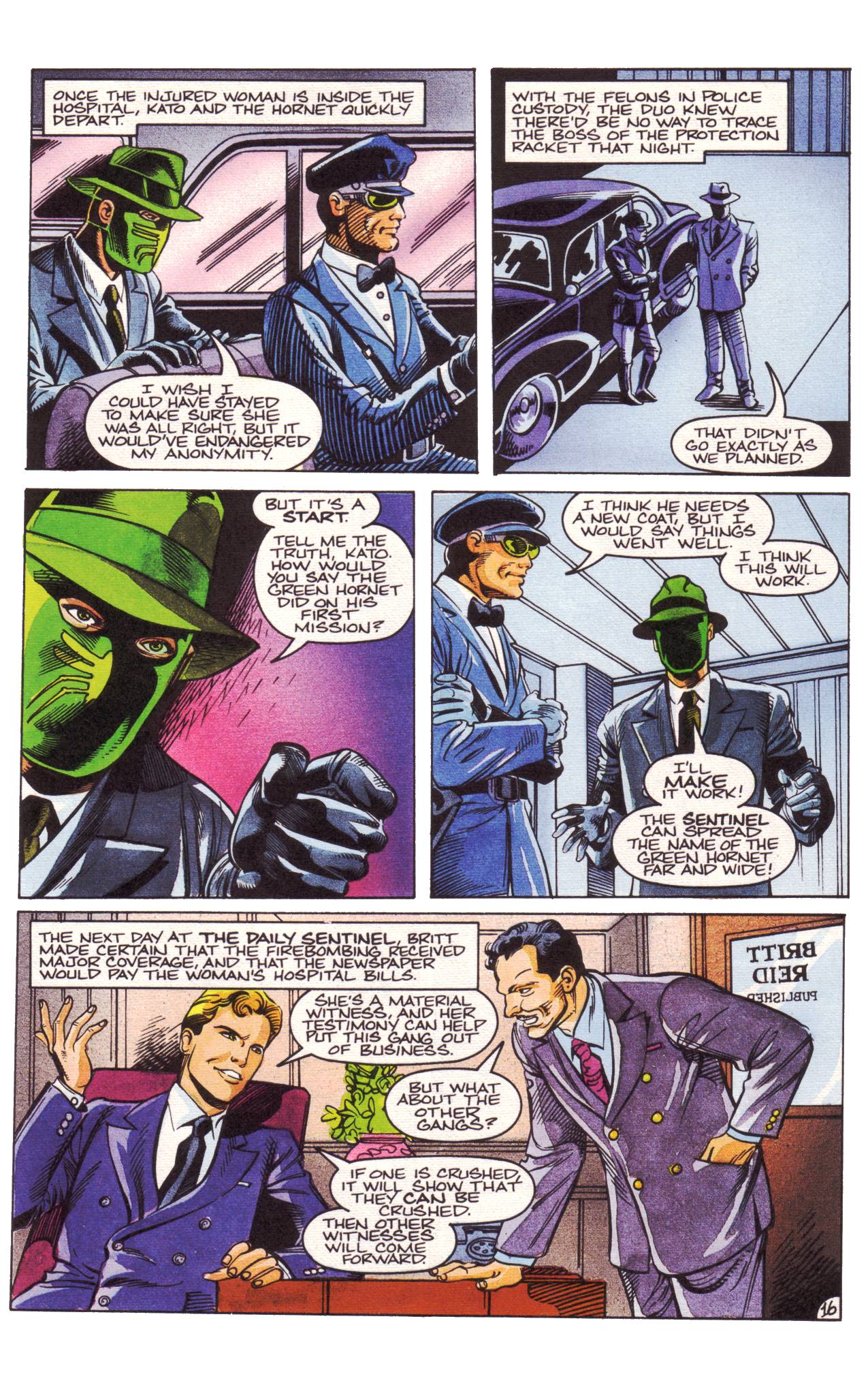 Read online Tales of the Green Hornet (1991) comic -  Issue #2 - 17