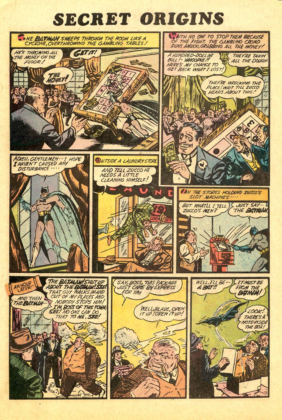 Read online Secret Origins (1973) comic -  Issue #7 - 10