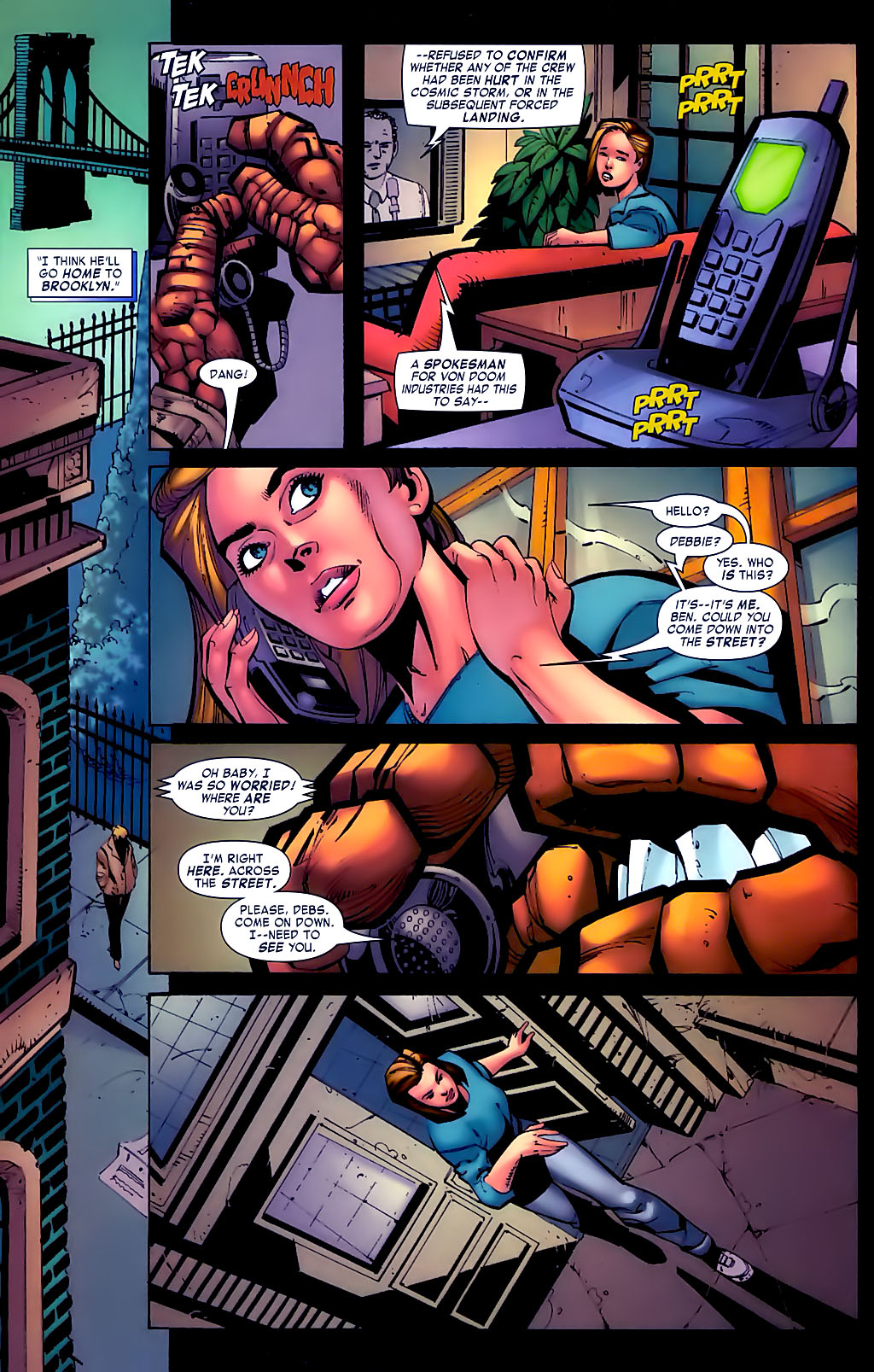 Read online Fantastic Four Movie adaptation comic -  Issue # Full - 19