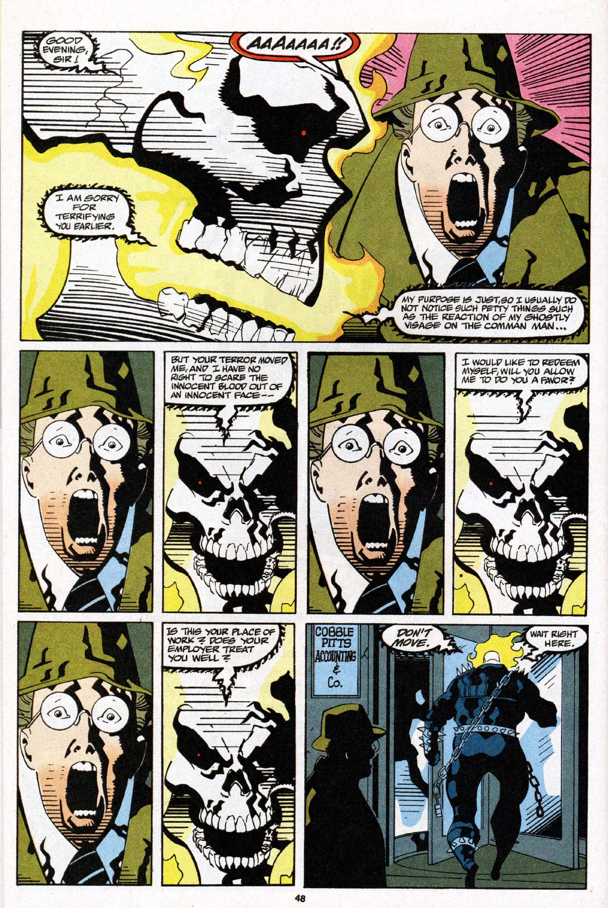 Read online Marvel Holiday Special (1991) comic -  Issue #1993 - 43