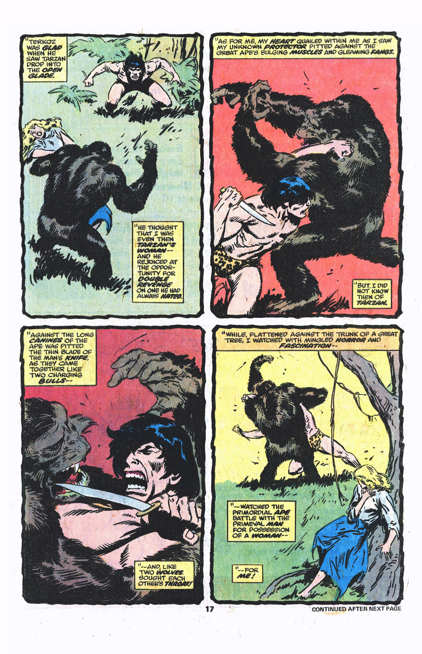 Read online Tarzan (1977) comic -  Issue #2 - 11